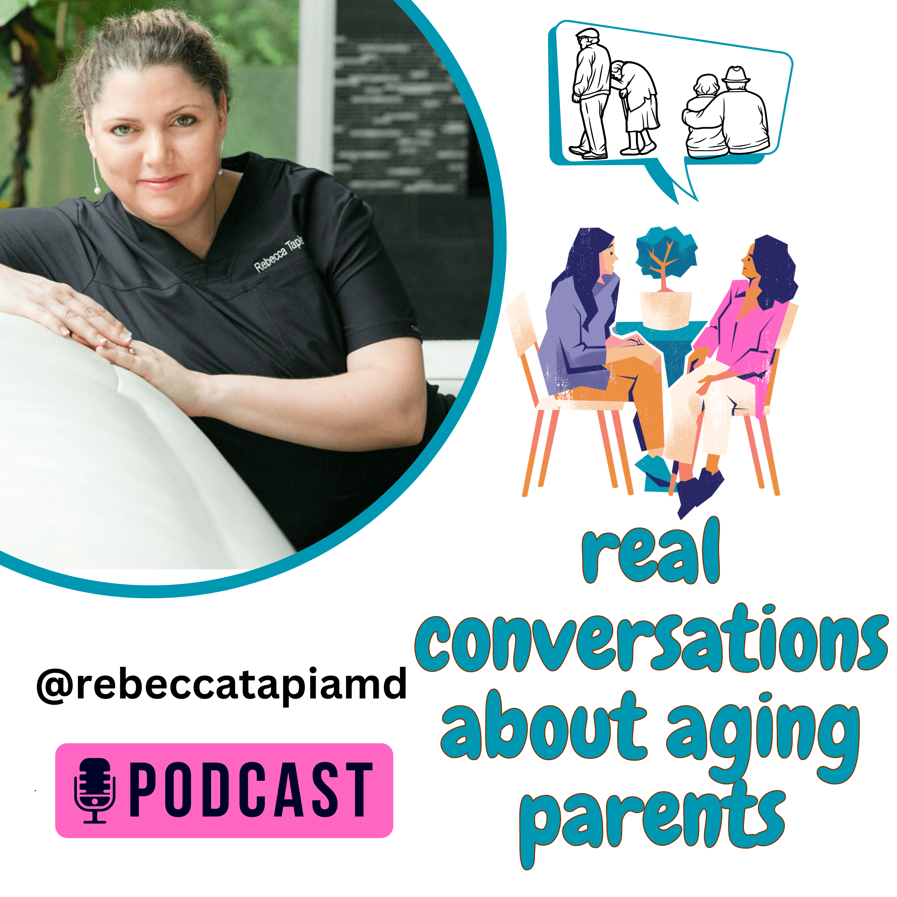 Show artwork for Real Conversations about Aging Parents