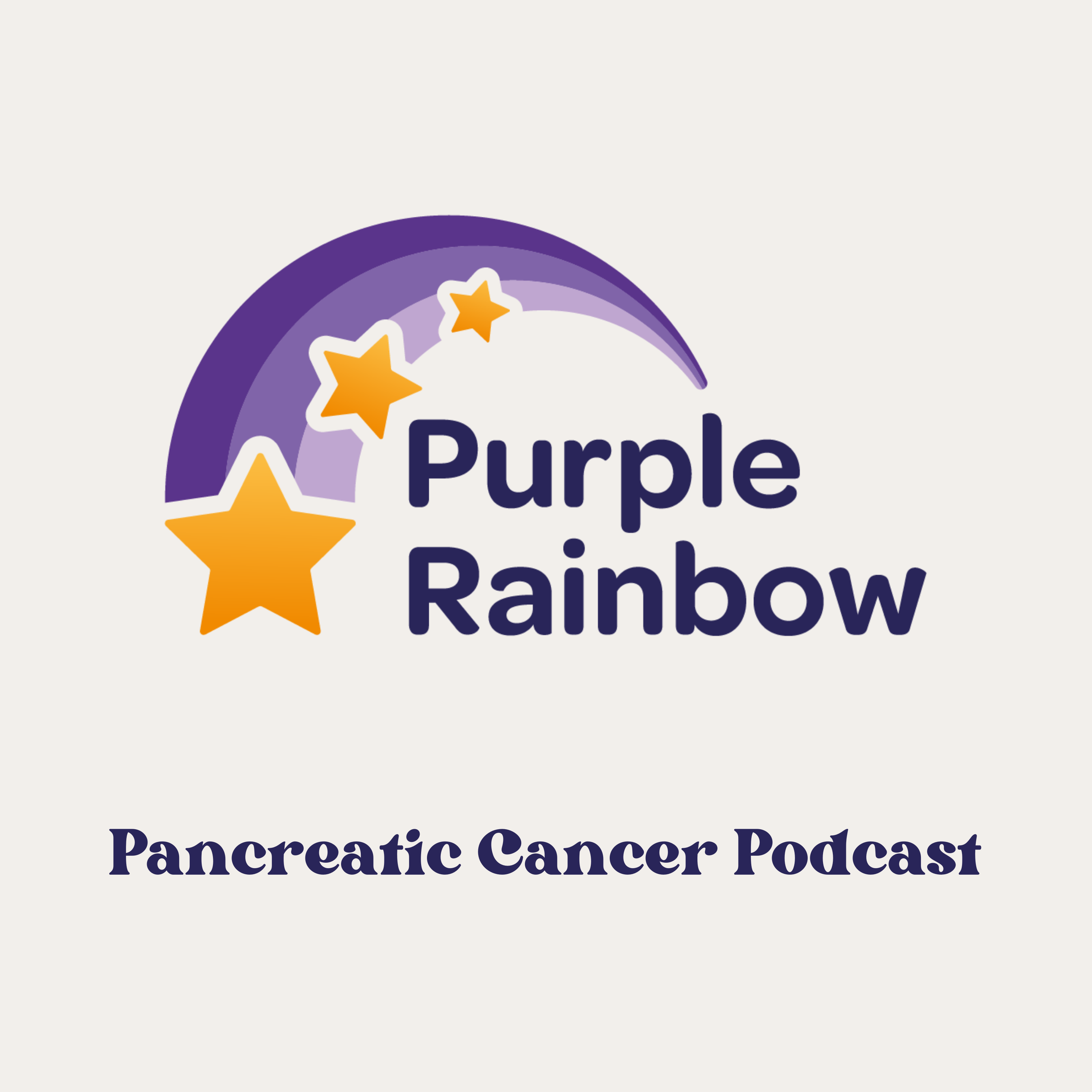 Artwork for podcast Purple Rainbow Pancreatic Cancer Podcast