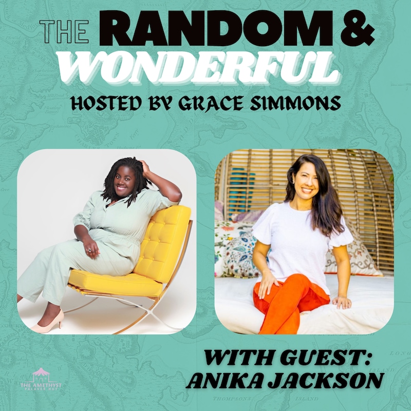 Artwork for podcast Random and Wonderful: Conversations about Travel Anxiety, Wellness, and Mindset Shifts