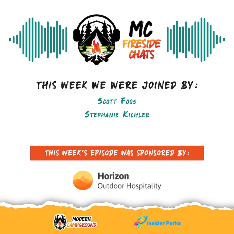 Artwork for podcast MC Fireside Chats, an Outdoor Hospitality Podcast