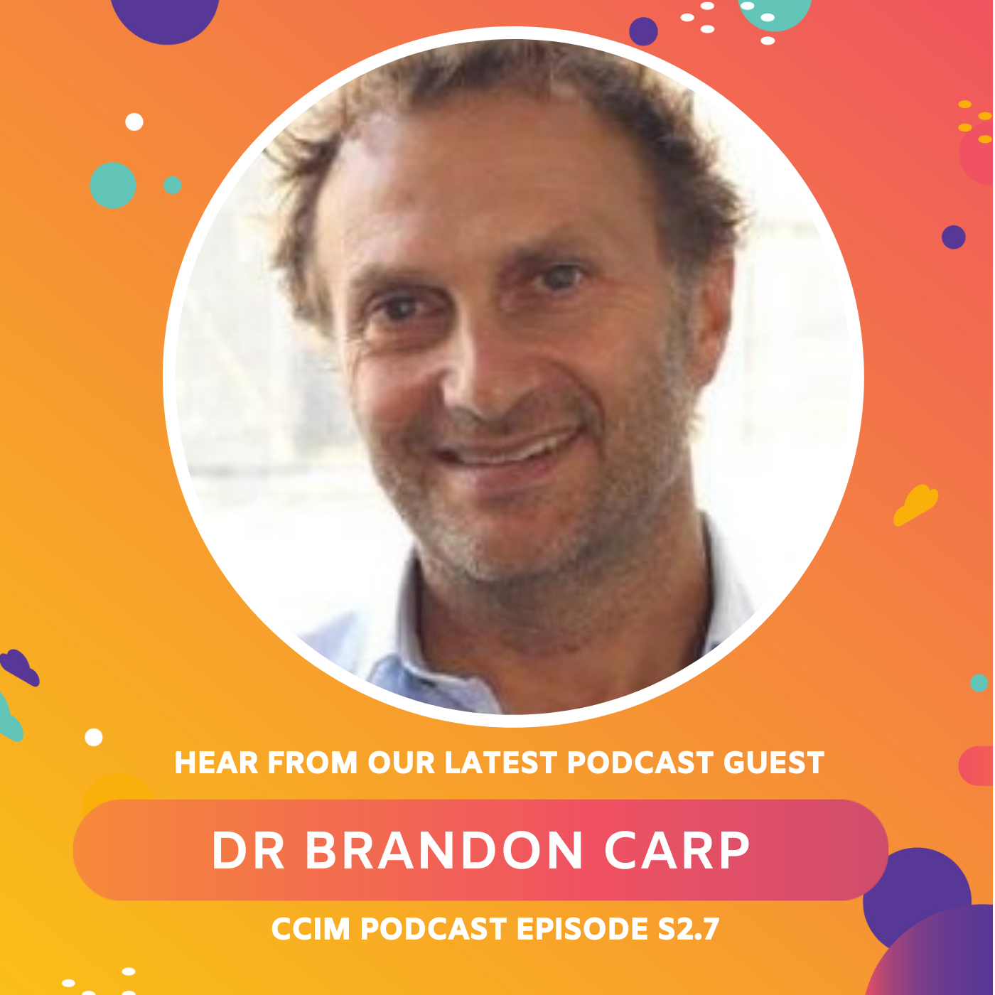 Dr Brandon Carp episode artwork