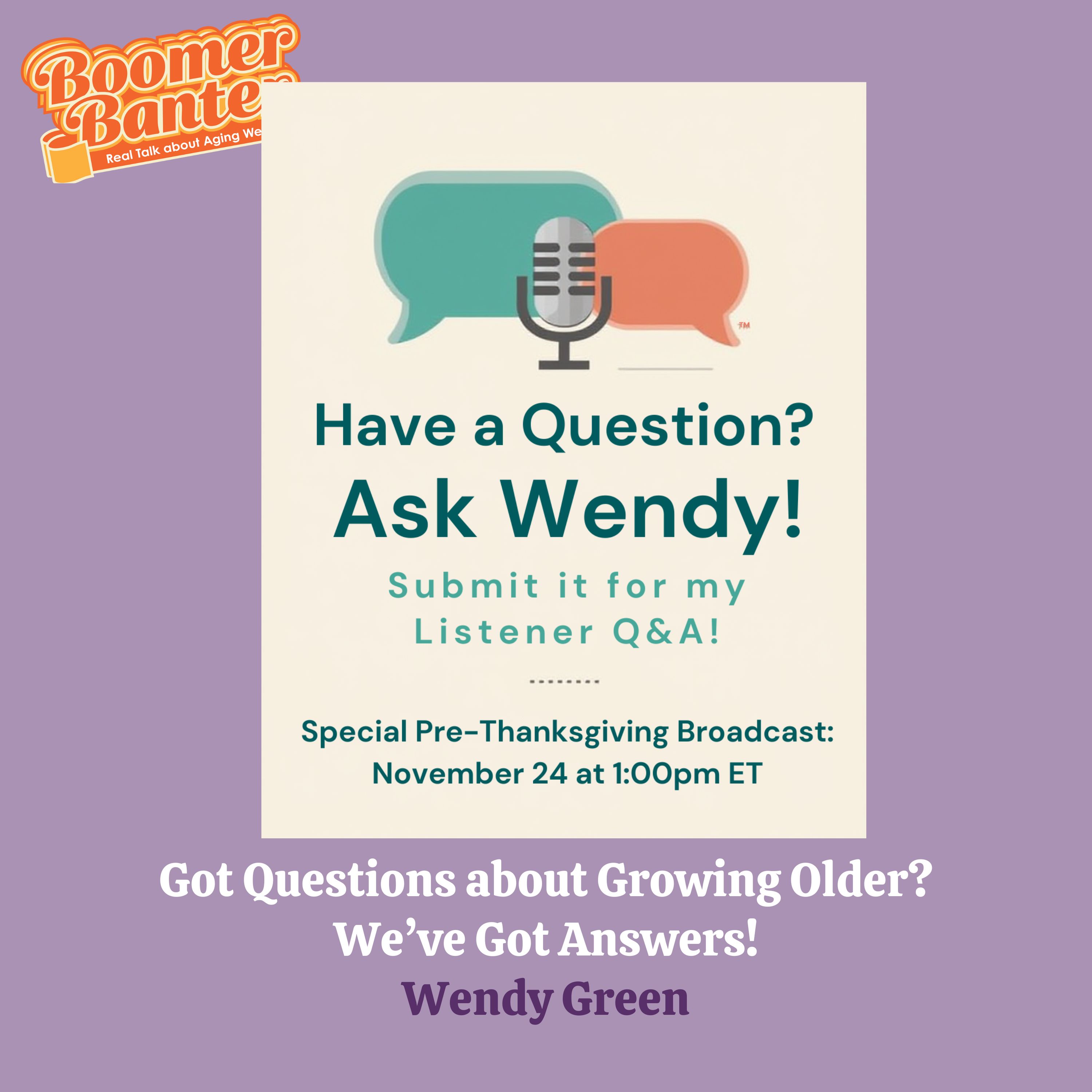 Got Questions About Growing Older? We’ve Got Answers!
