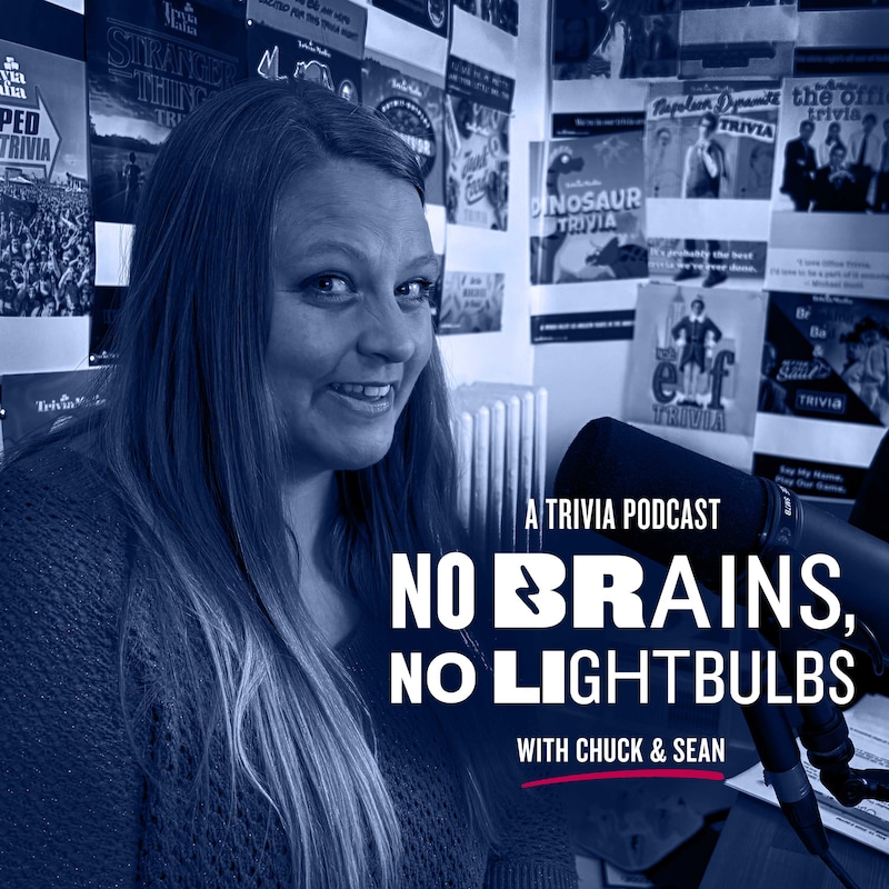 Artwork for podcast No Brains, No Lightbulbs: A Trivia Podcast