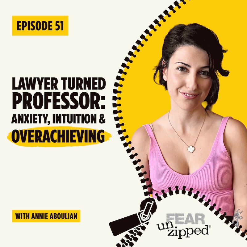 Artwork for podcast Fear Unzipped - Exploring fear, anxiety, and self-doubt to uncover courage and resilience.