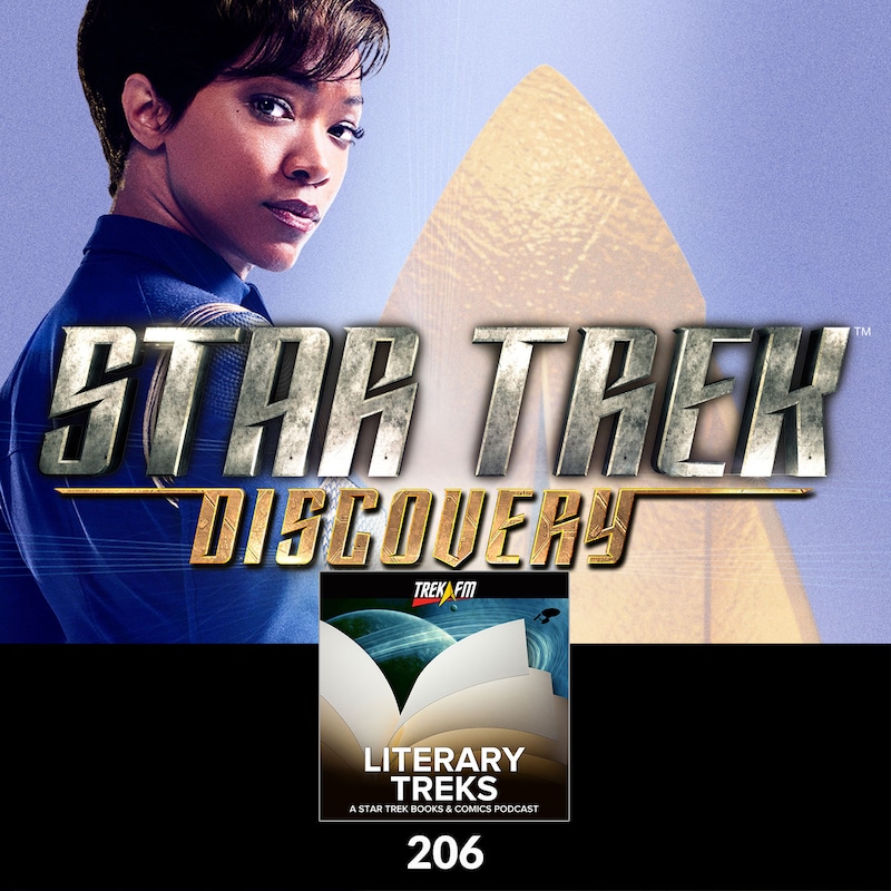 Artwork for podcast Literary Treks: A Star Trek Books and Comics Podcast