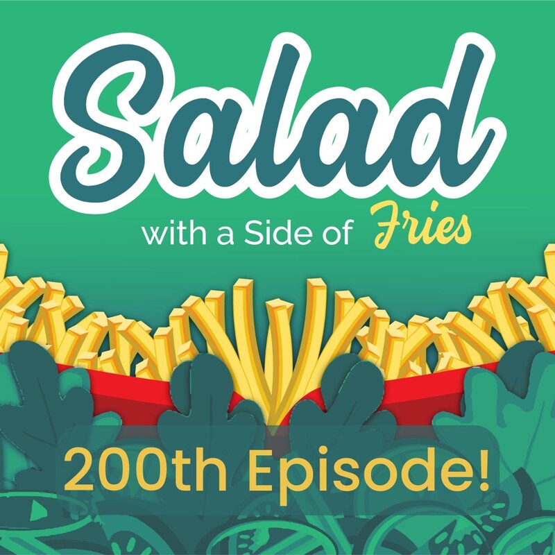 Artwork for podcast Salad With a Side of Fries  Nutrition, Wellness & Weight Loss