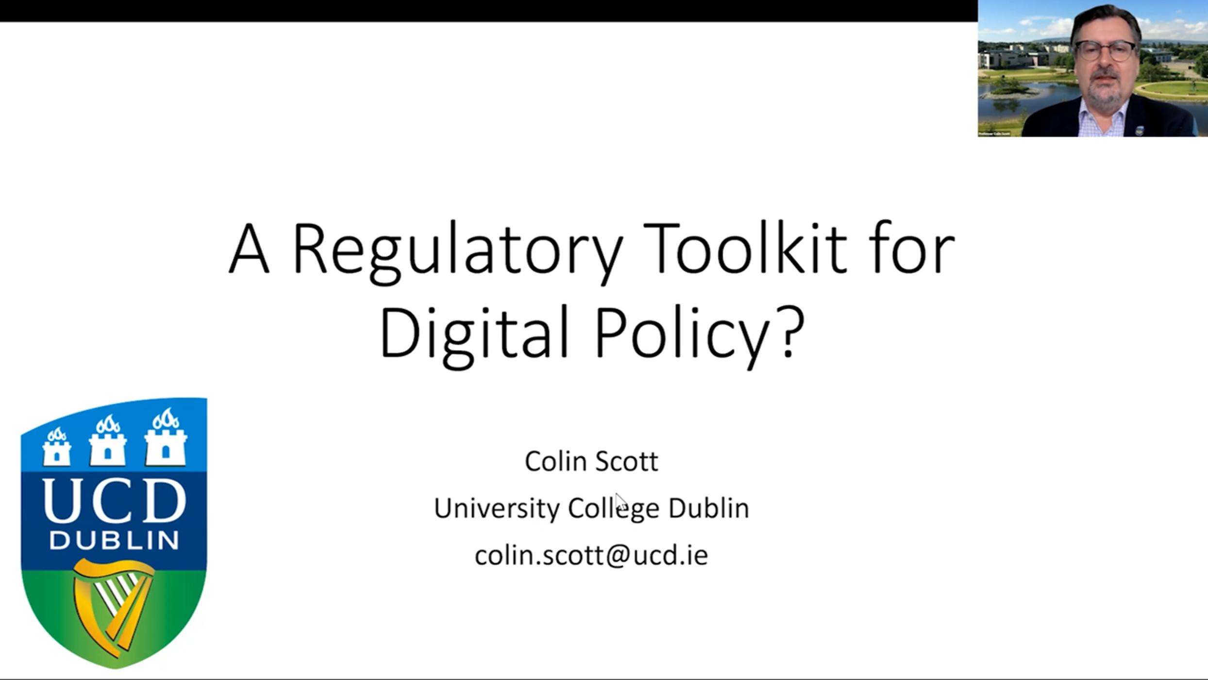 'Regulating for Digital Policy in the EU: A Toolkit Approach': CELS Webinar (audio) episode artwork