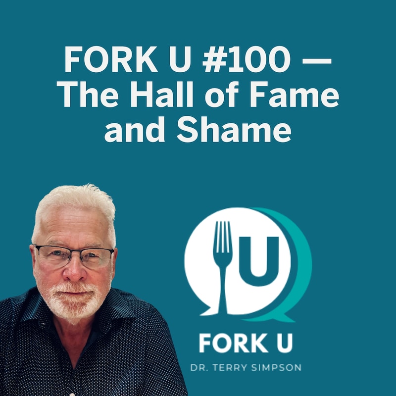 Artwork for podcast Fork U with Dr. Terry Simpson