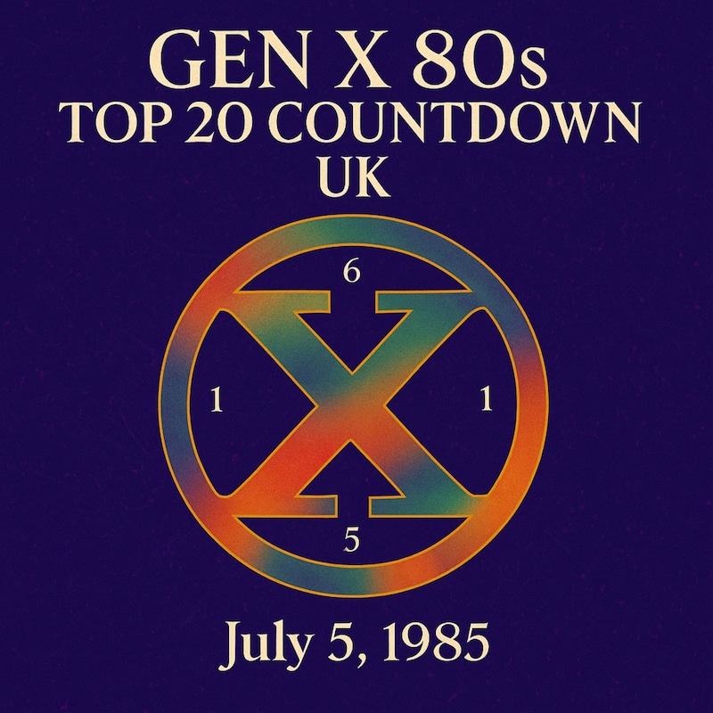 Artwork for podcast Gen X 80s Top 20 Countdown