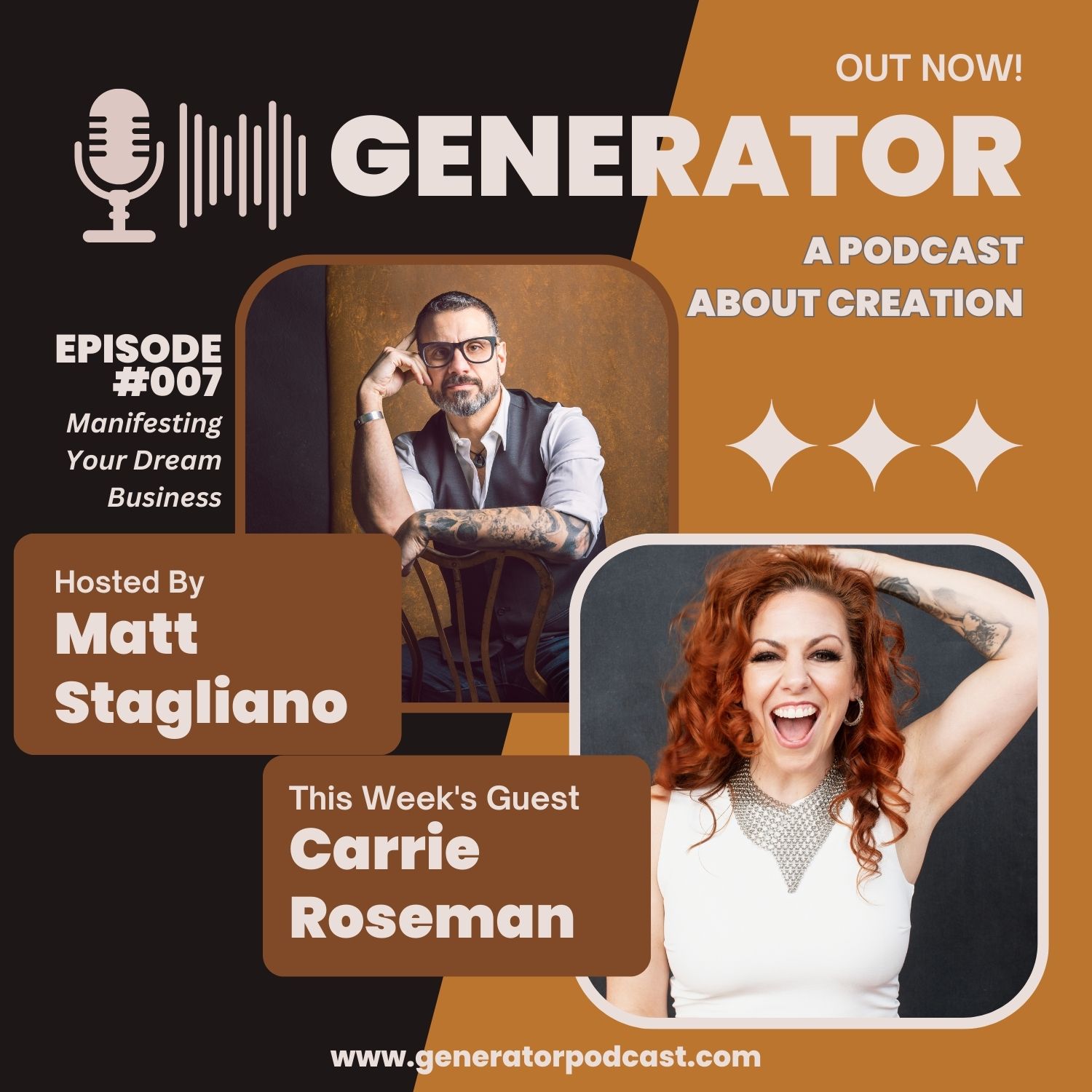 Ep. 007 - Carrie Roseman - Manifesting Your Dream Business
