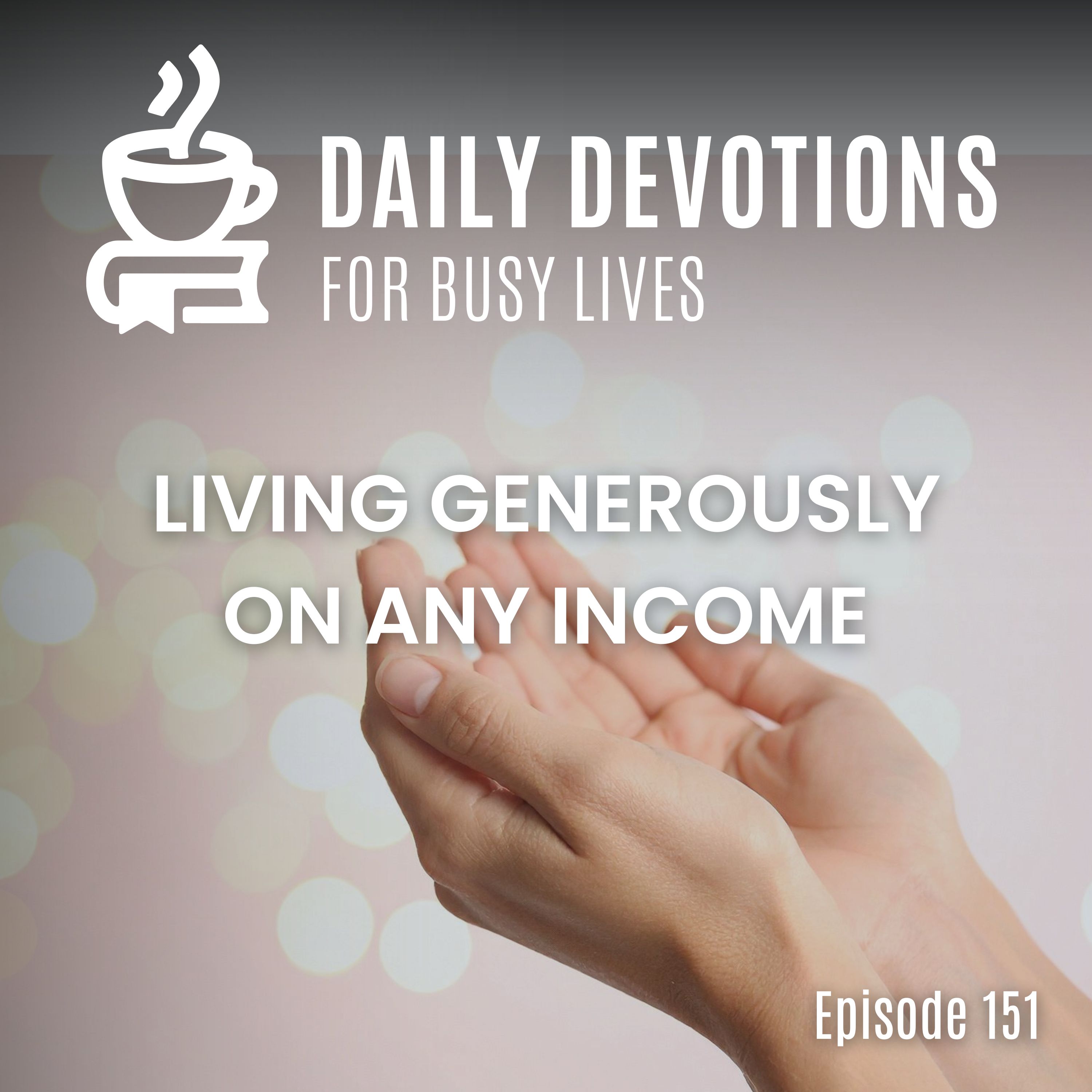 Living Generously on Any Income