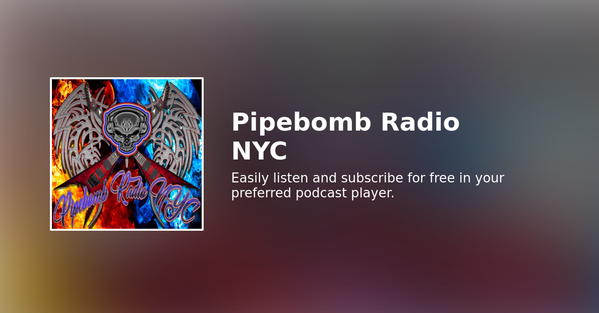 Pipebomb Radio NYC Season 3 Remixes Pipebomb Radio NYC