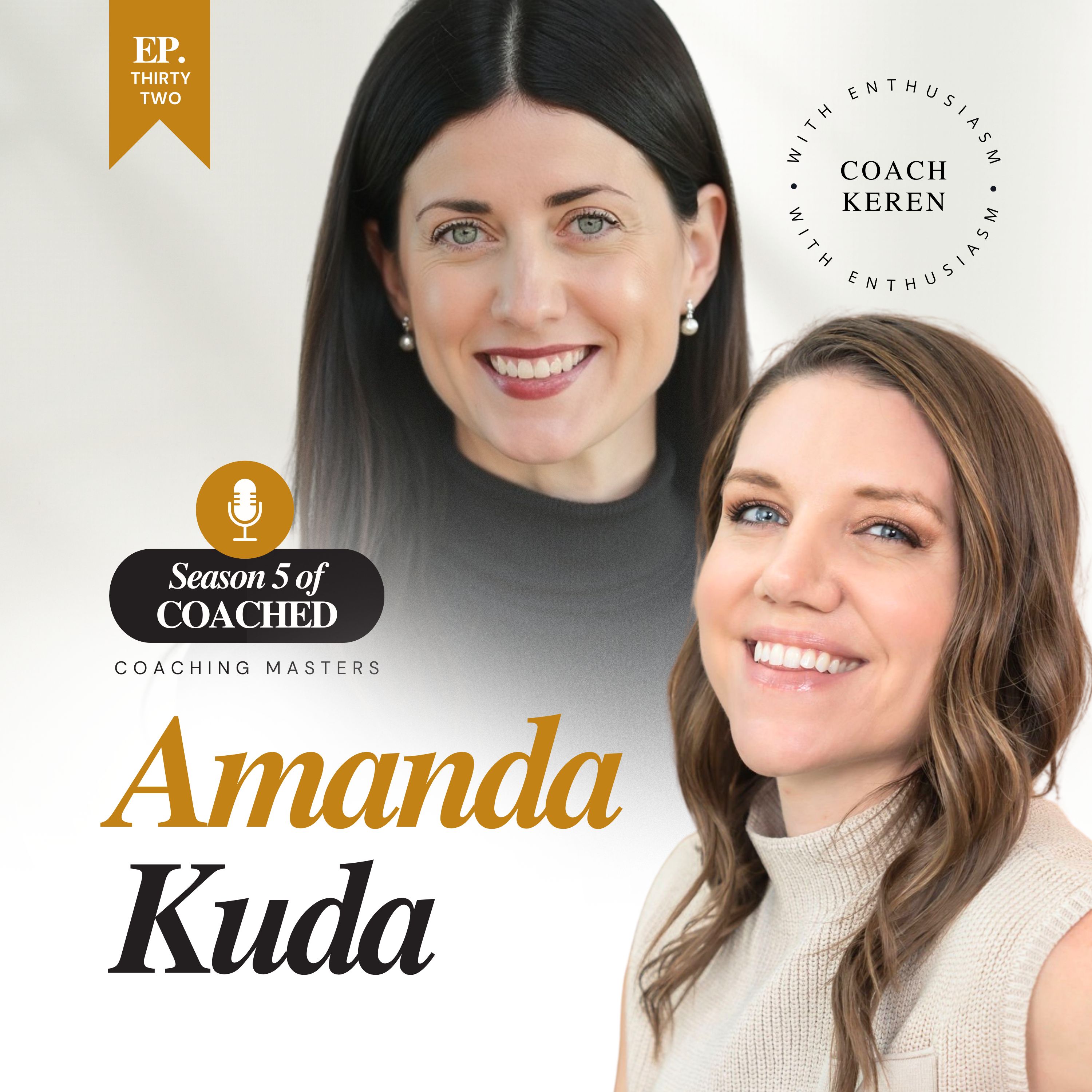Who are you without the thing that numbs you? Amanda Kuda joins the Coached podcast episode artwork