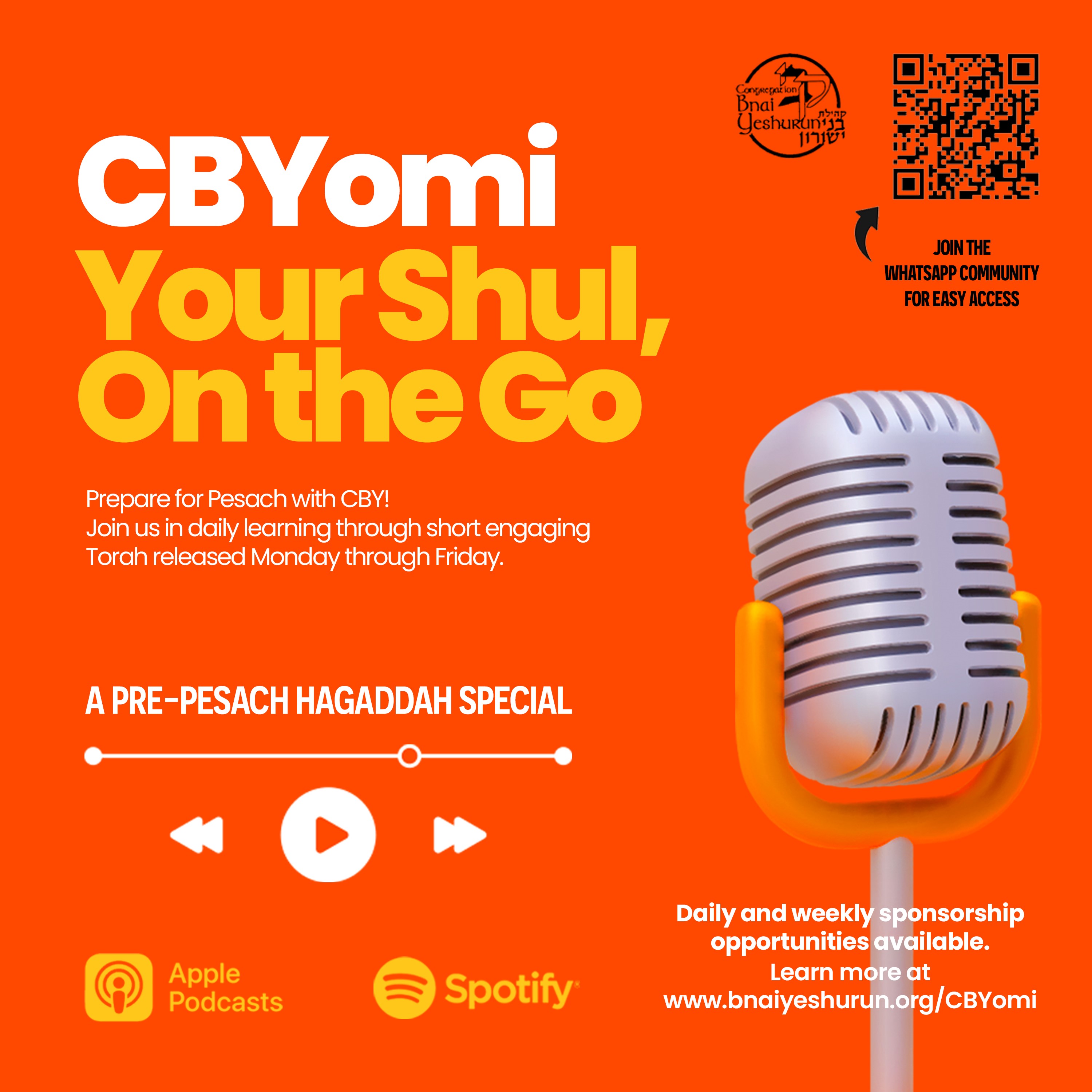 CBYomi Your Shul, On The Go