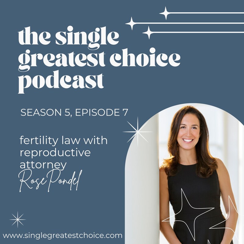 Artwork for podcast The Single Greatest Choice: For Single Women Exploring Solo Motherhood by Choice (SMBC), Fertility, and Having a Baby on Their Own Through Donor Conception or Adoption