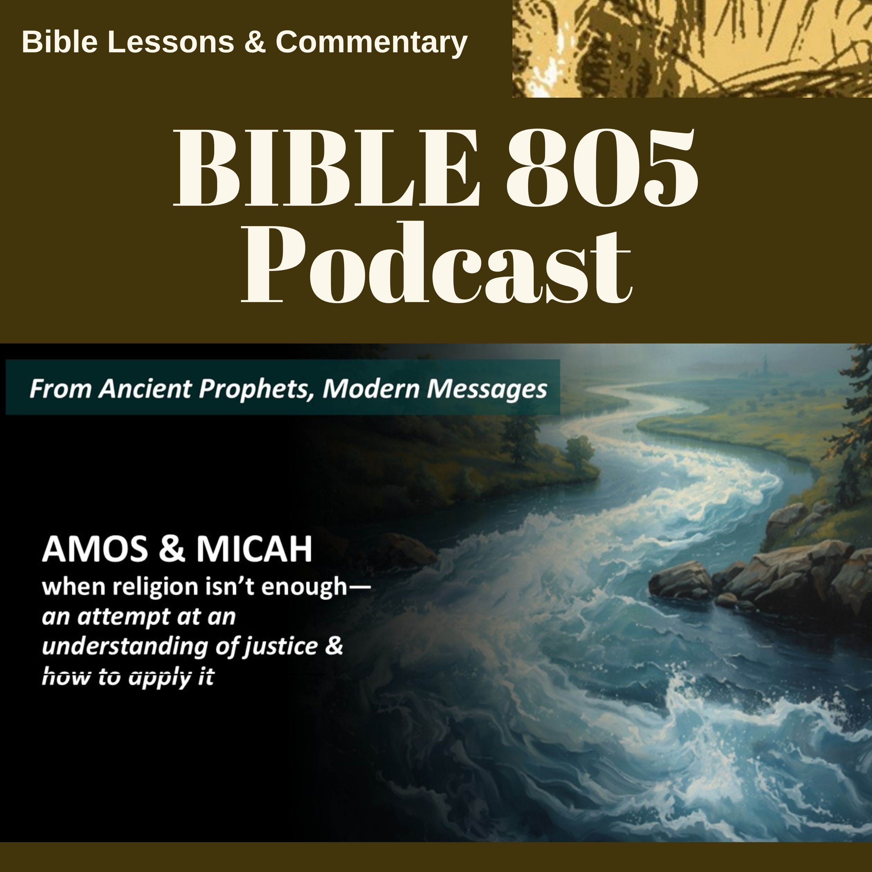 Amos and Micah, when religion isn't enough episode artwork