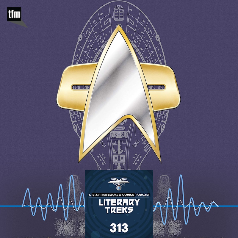 Artwork for podcast Literary Treks: A Star Trek Books and Comics Podcast