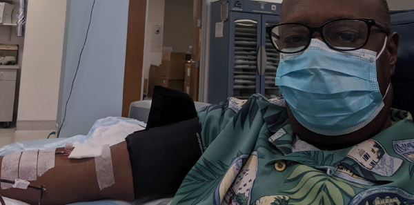 April 2021: Becoming the COVID Patient episode artwork