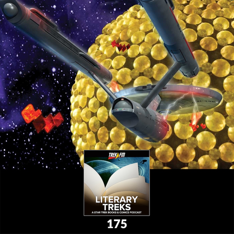 Artwork for podcast Literary Treks: A Star Trek Books and Comics Podcast