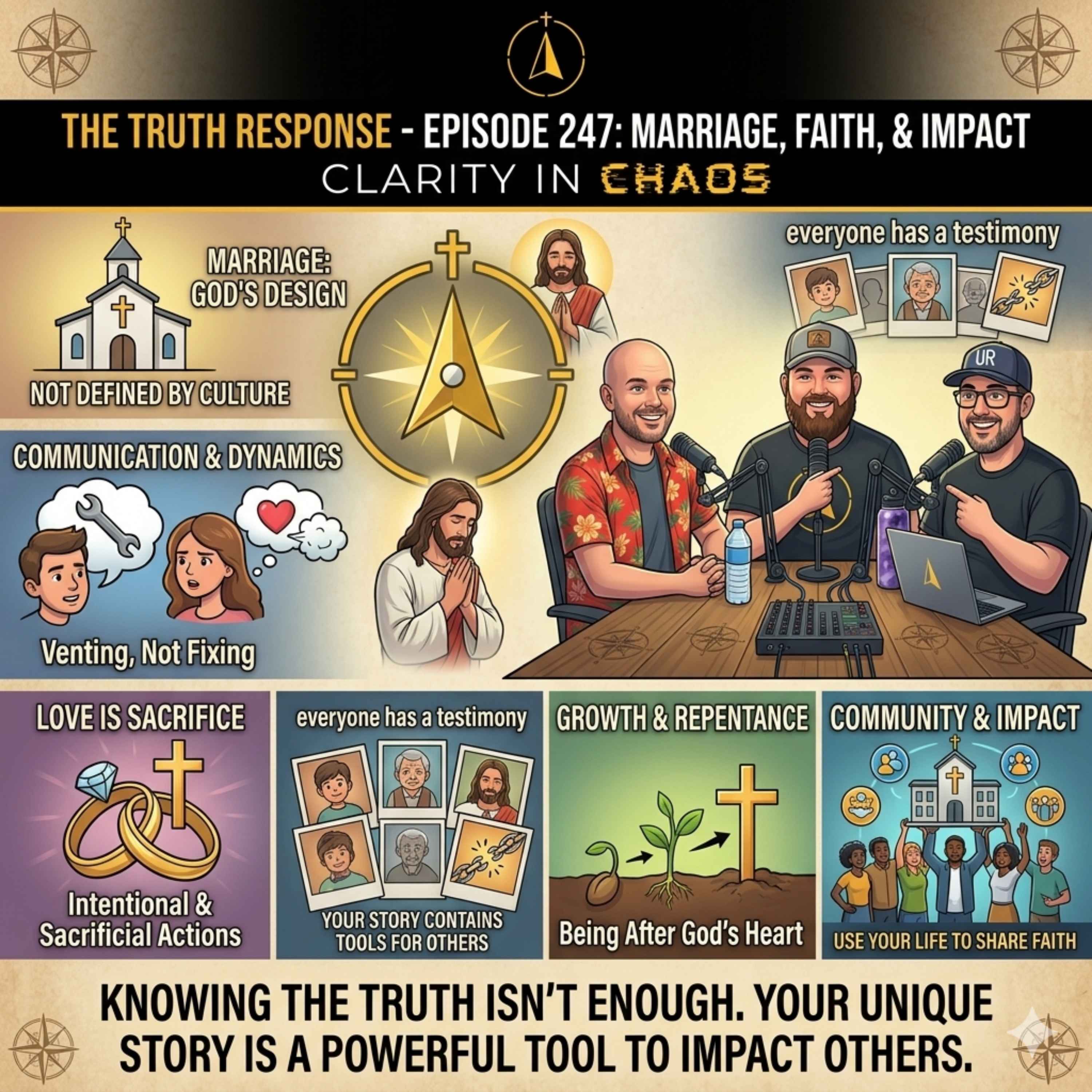Christian Marriage and Faith: Keeping God at the Center and Using Your Story to Impact Others