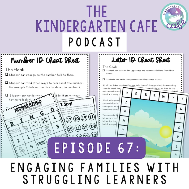 Artwork for podcast Kindergarten Cafe Podcast: Simple Tips for Teaching Kindergarten