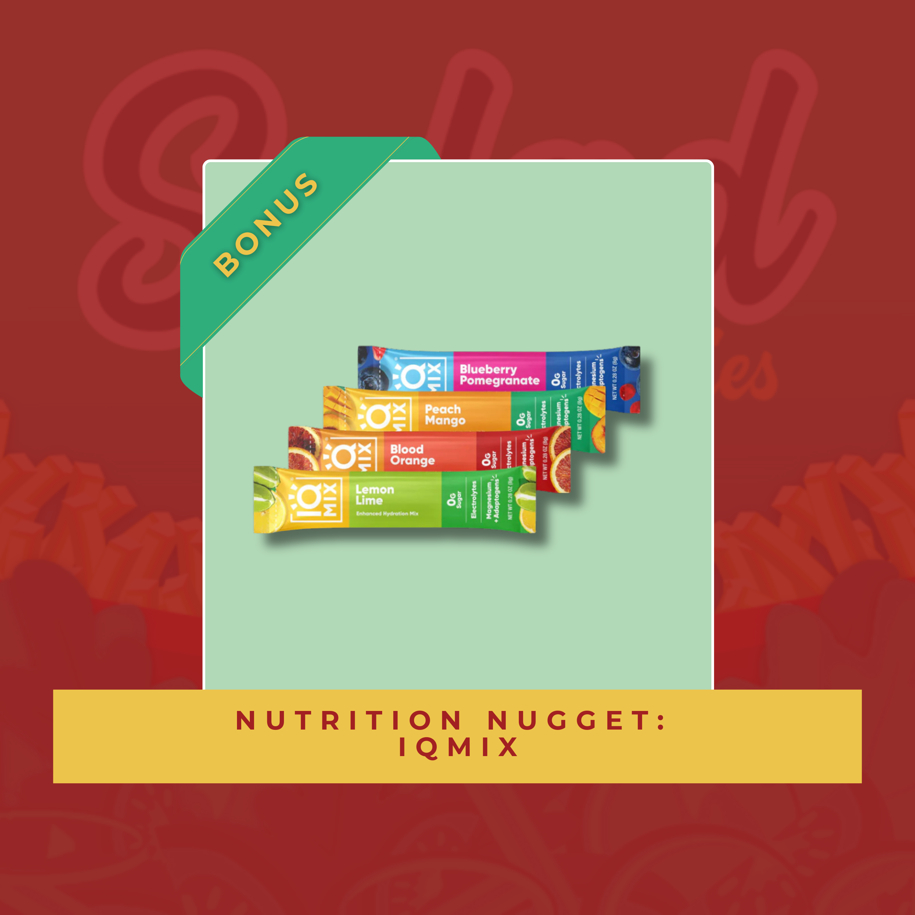 Nutrition Nugget: IQMix