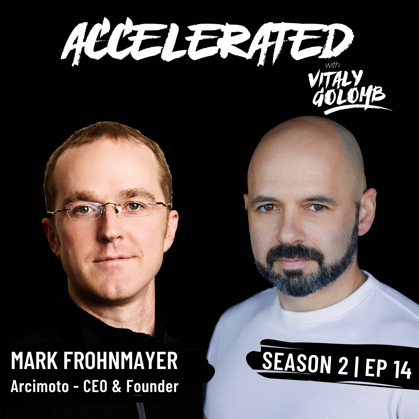 Artwork for podcast Accelerated with Vitaly Golomb