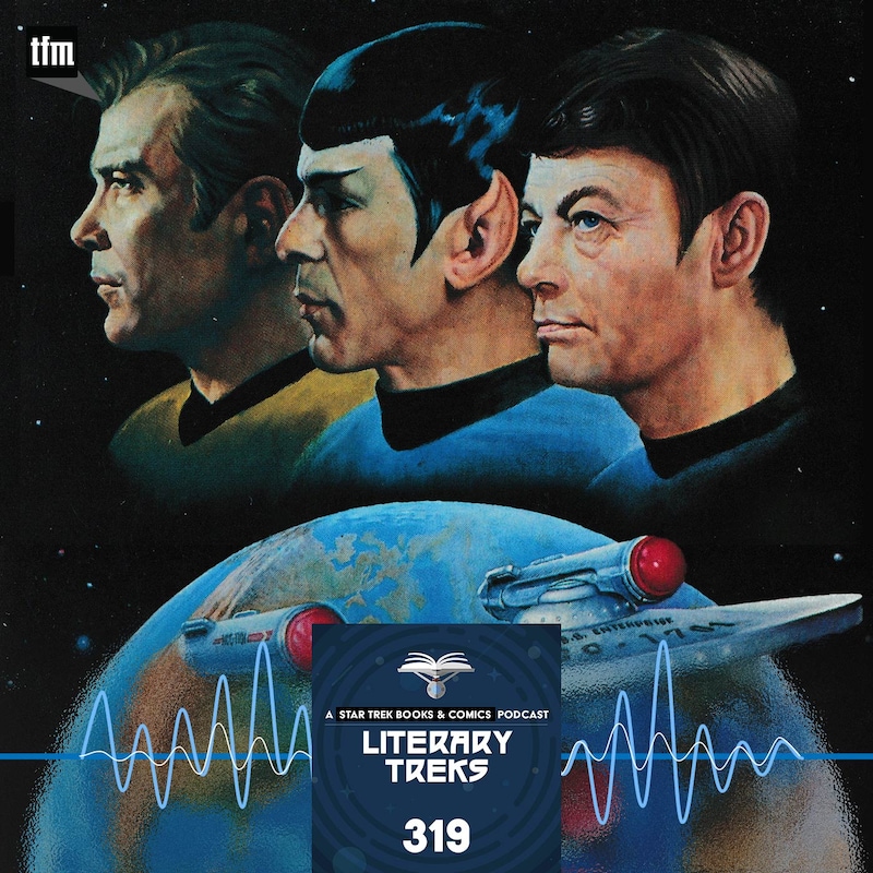 Artwork for podcast Literary Treks: A Star Trek Books and Comics Podcast