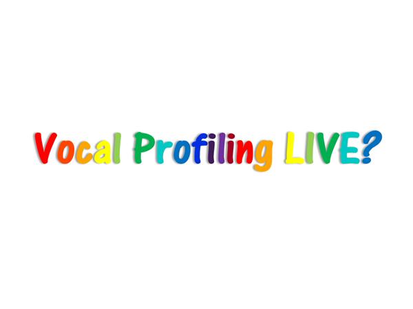 Vocal Profiling LIVE! episode artwork