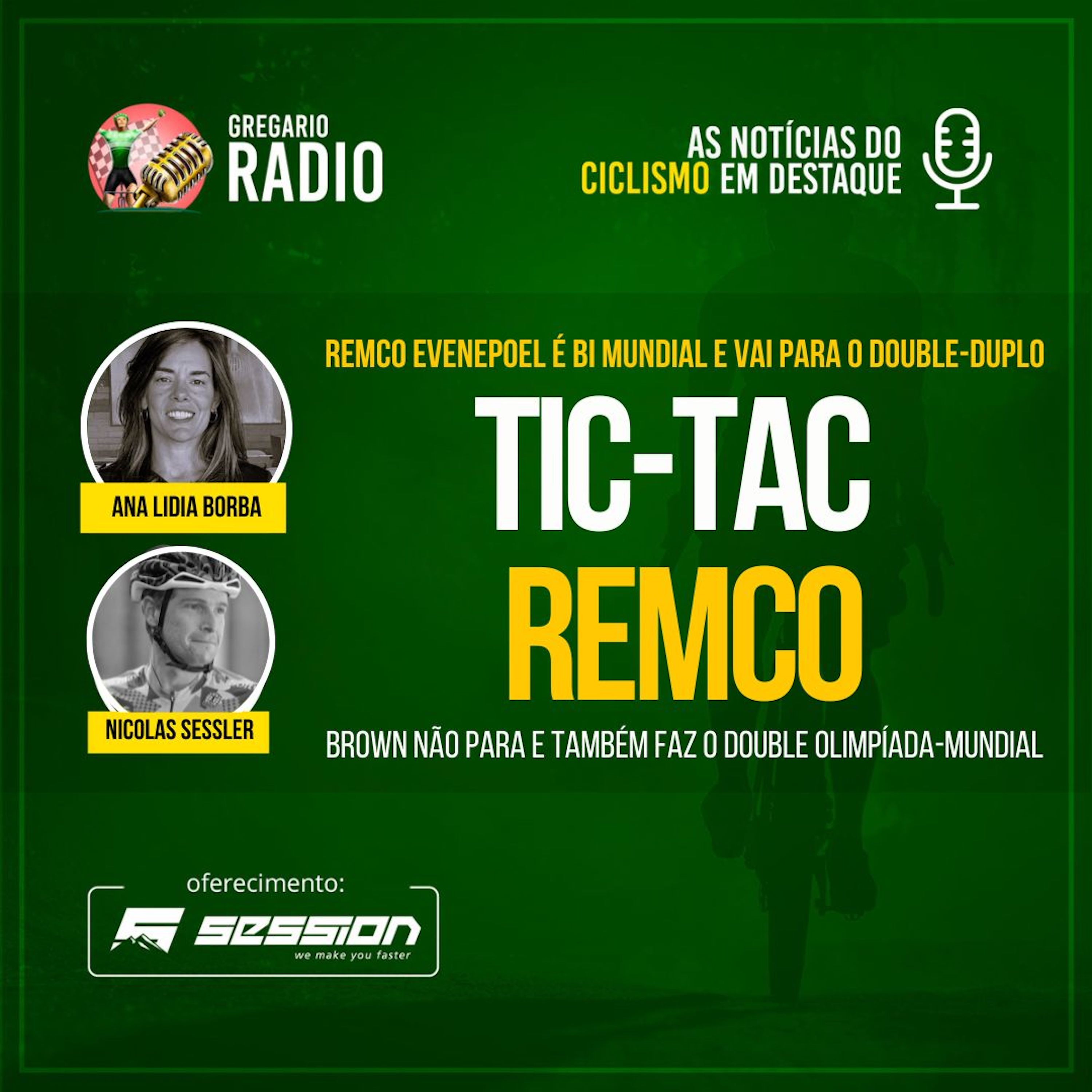 RADIO - REMCO E BROWN: CAMPEÕES OLÍMPICOS VENCEM MUNDIAL DE CRONO