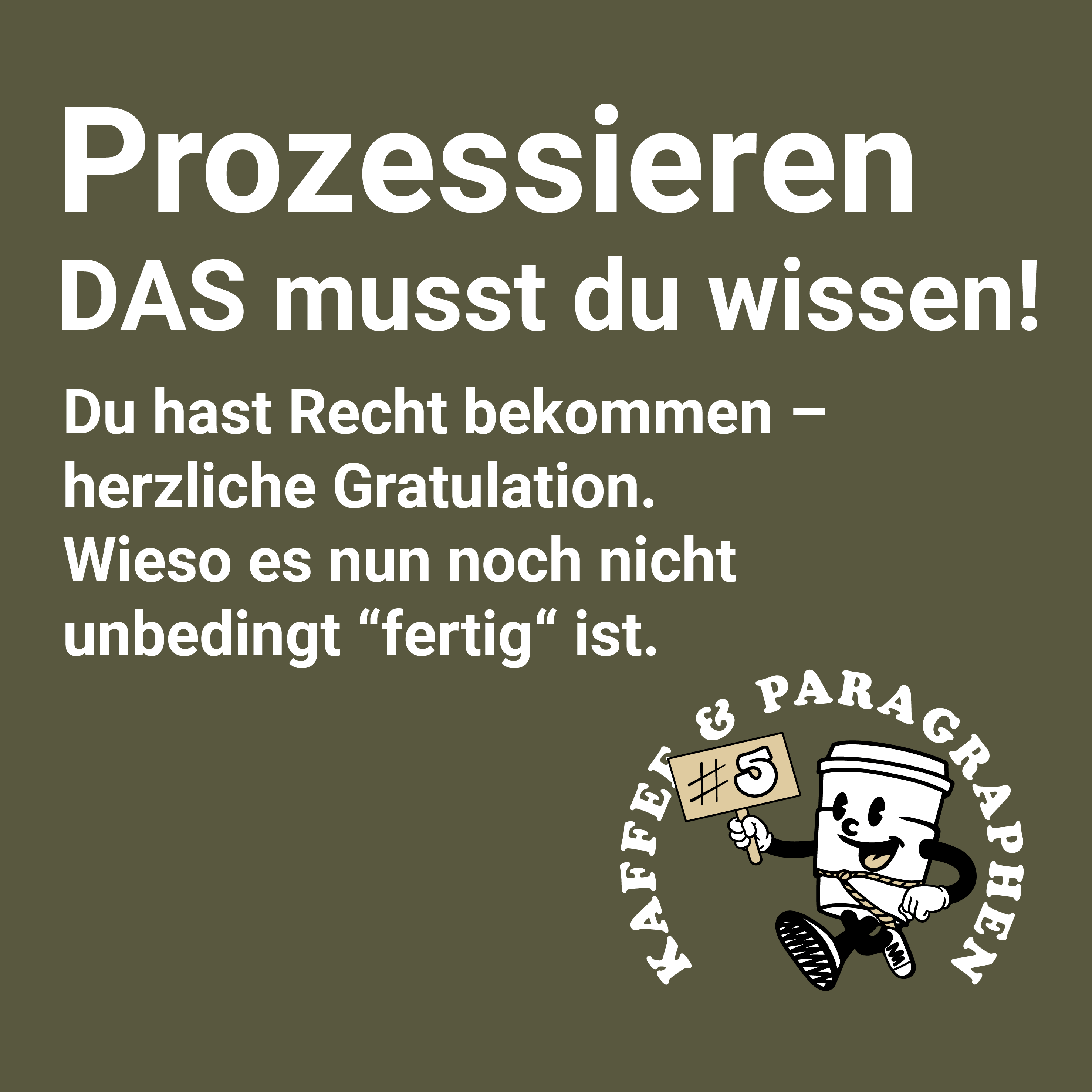 Kaffee & Paragraphen