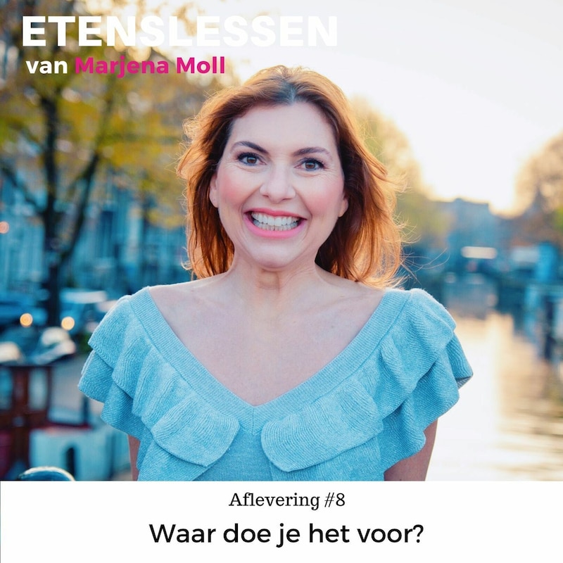 Artwork for podcast Afvallen met Etenslessen van Marjena Moll