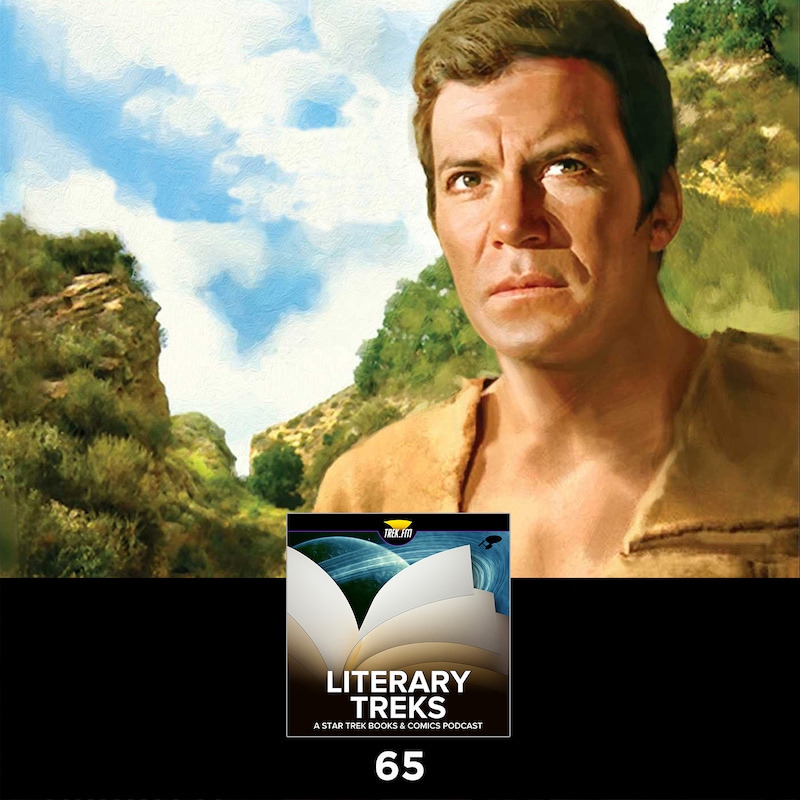 Artwork for podcast Literary Treks: A Star Trek Books and Comics Podcast