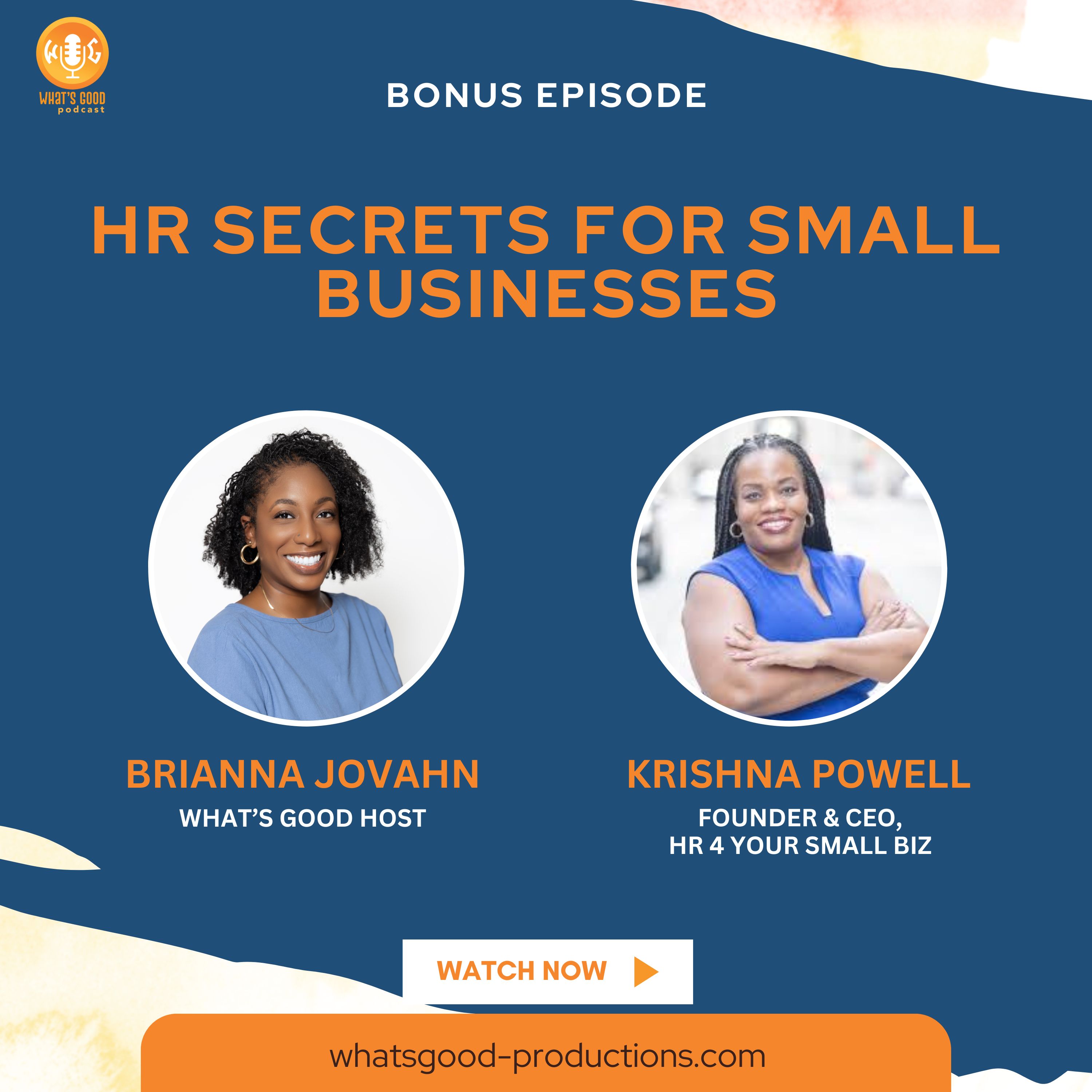 HR Secrets for Small Businesses with Krishna Powell episode artwork