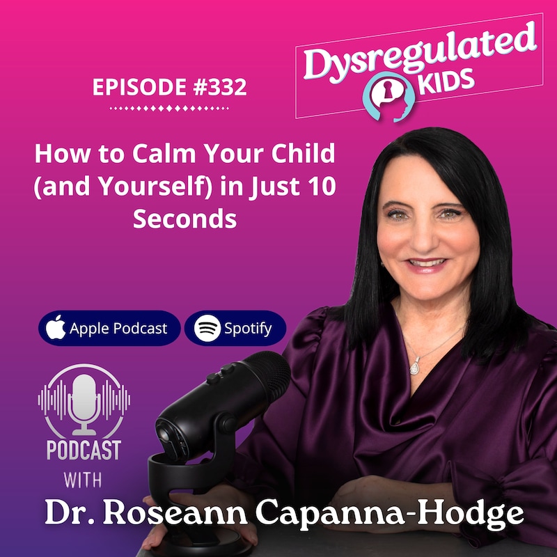 Artwork for podcast Dysregulated Kids: Science-Backed Parenting Help for Behavior, Anxiety, ADHD and More