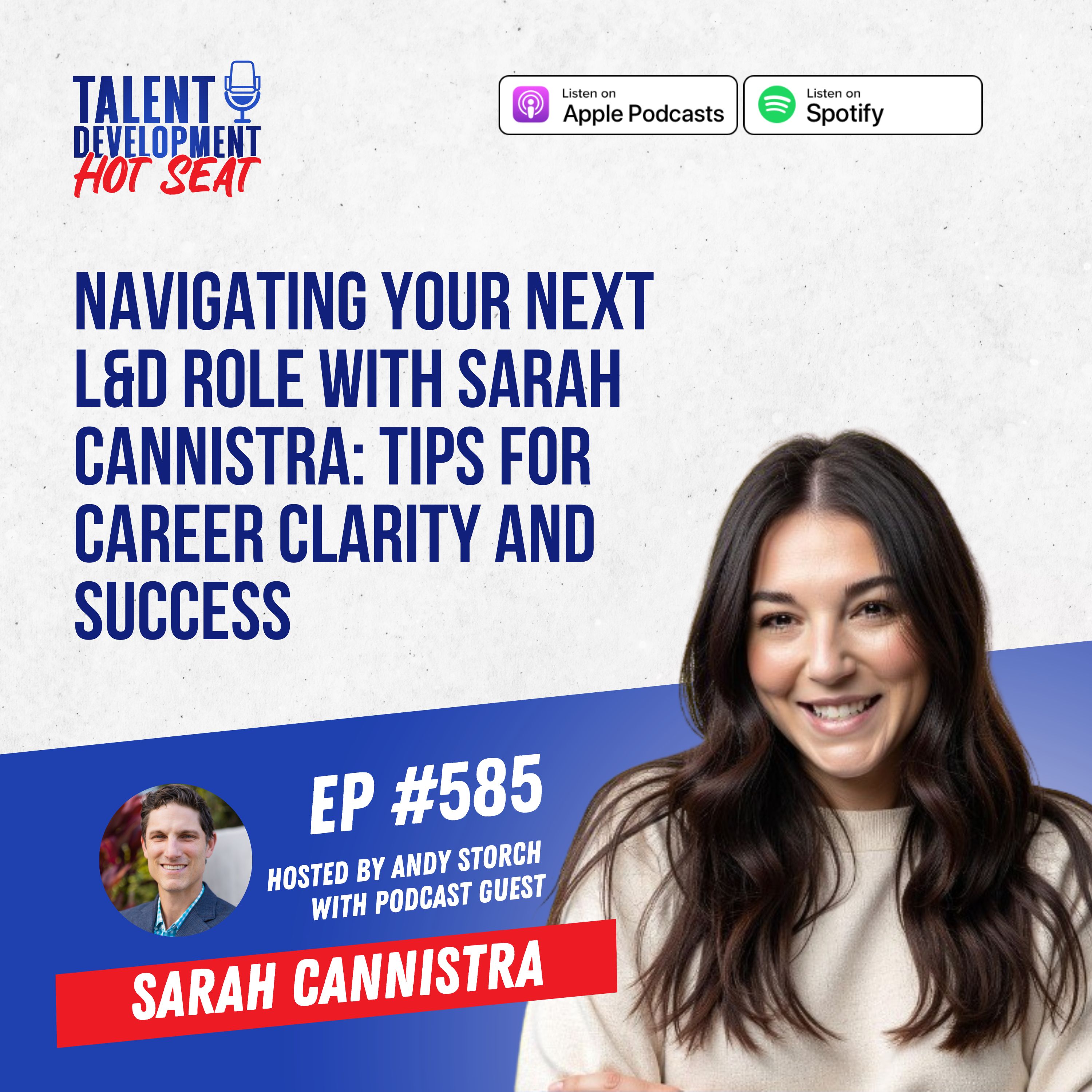 Navigating Your Next L&D Role with Sarah Cannistra: Tips for Career Clarity and Success