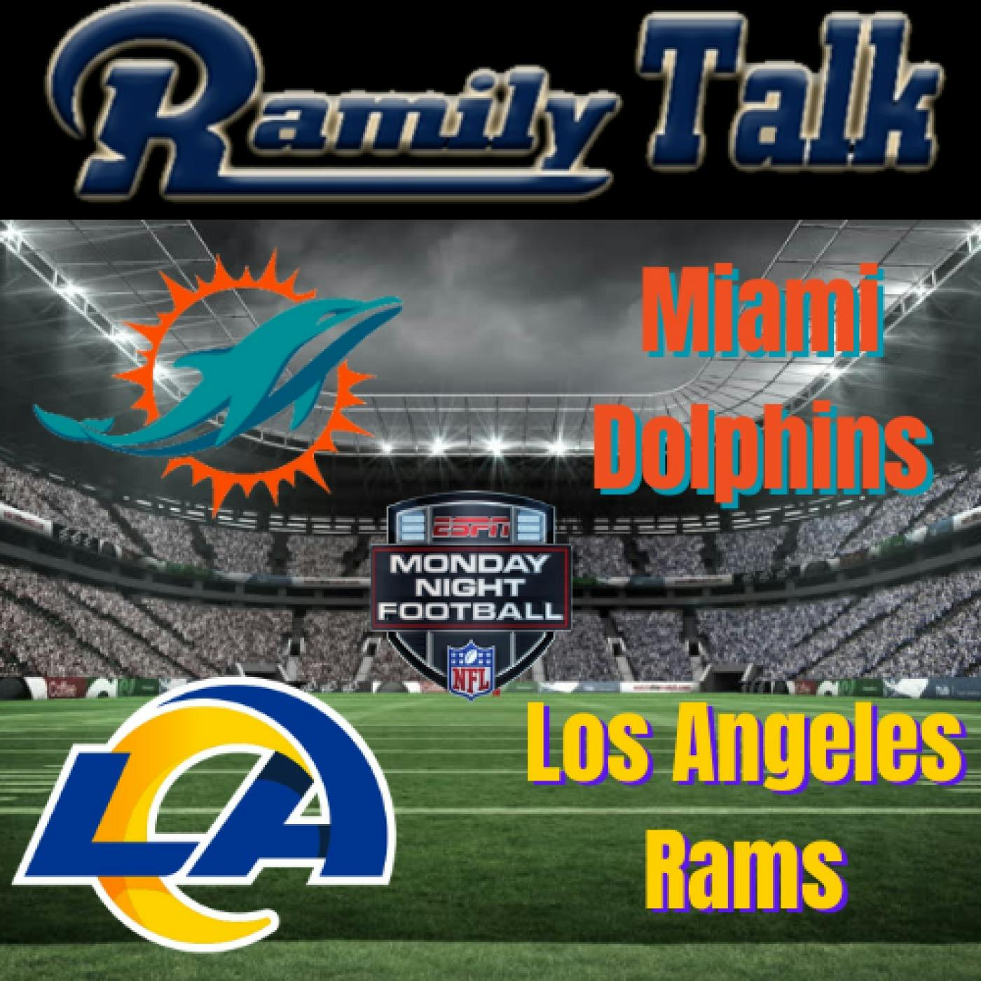 Rams Stun Seahawks in OT; MNF Preview vs. Dolphins episode artwork