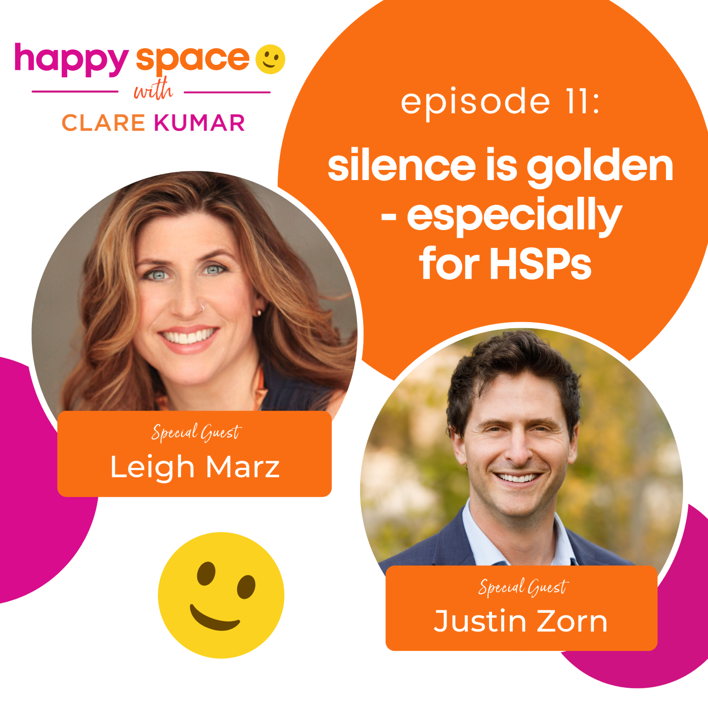 Artwork for podcast Happy Space Podcast with Clare Kumar