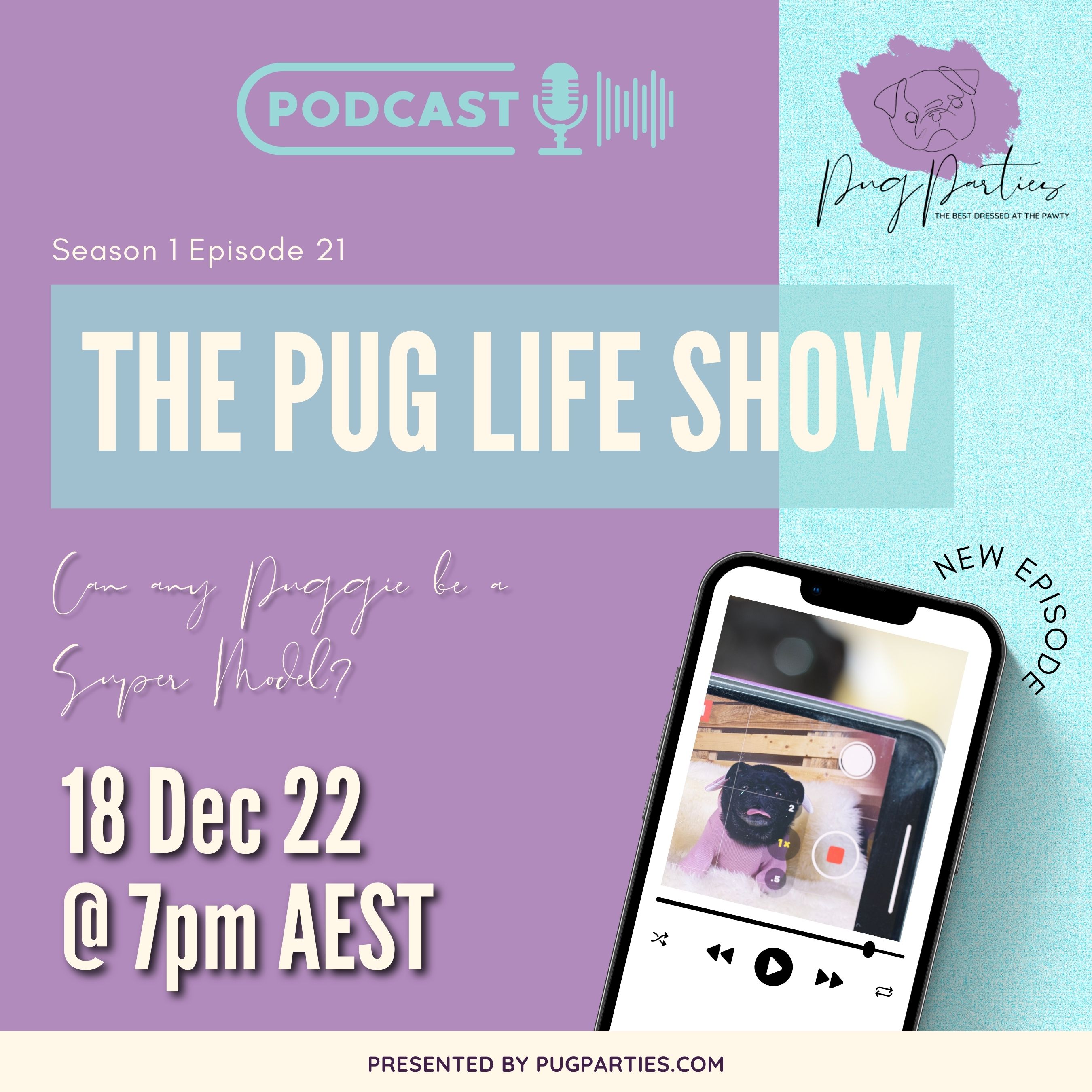 Artwork for podcast The Pug Life Show