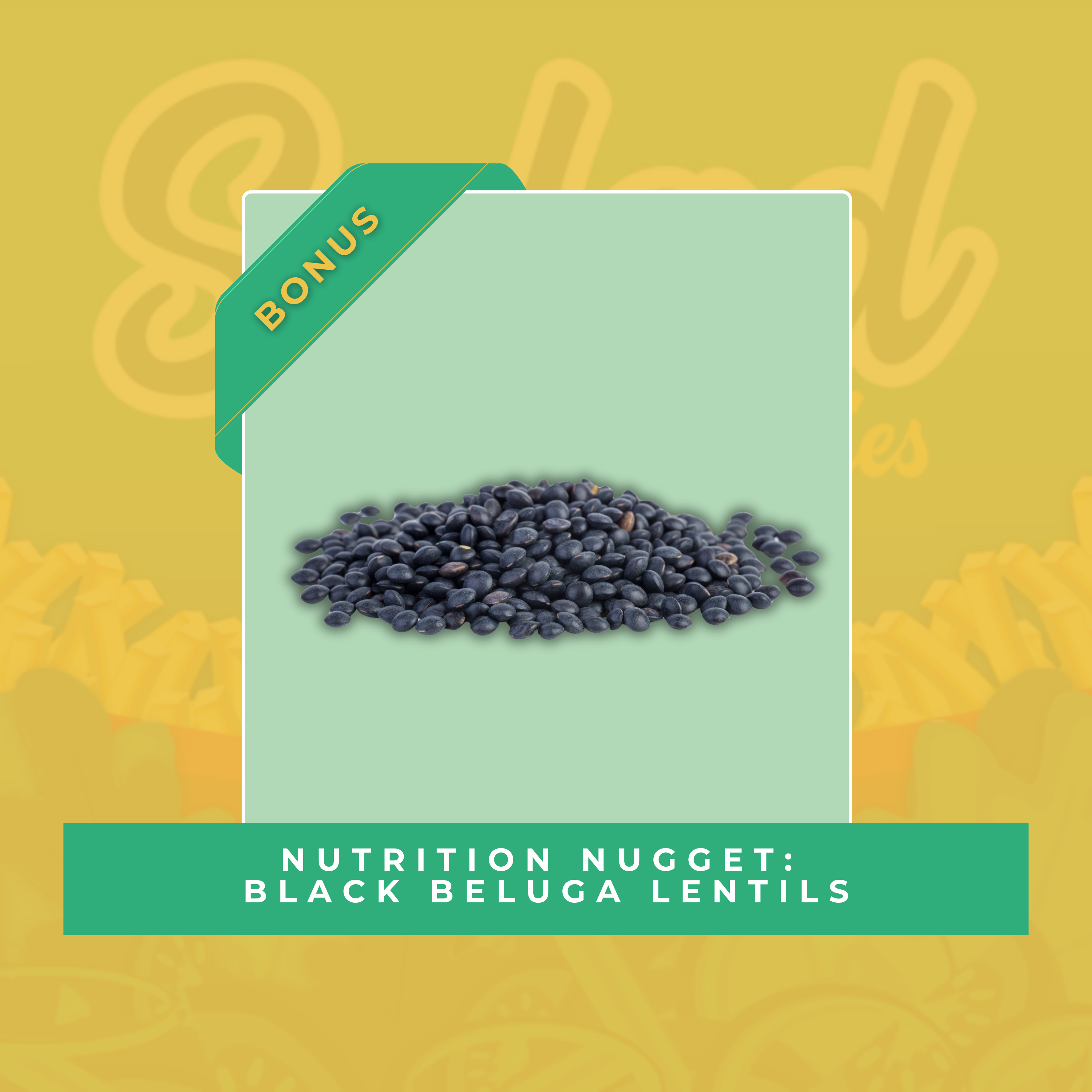 Nutrition Nugget: Black Beluga Lentils