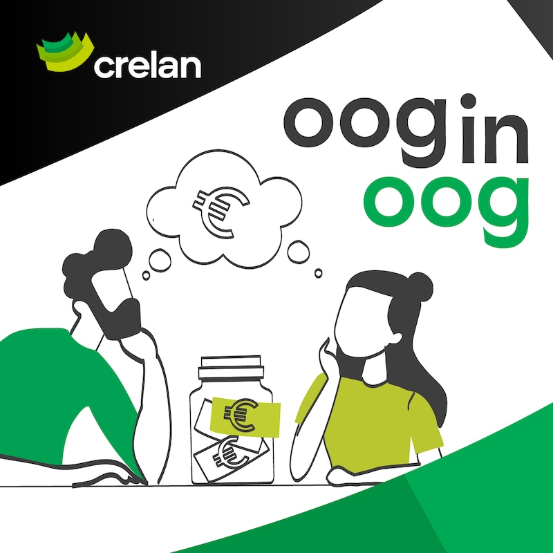 Artwork for podcast Oog in Oog: Praten over geld met bekende Vlamingen