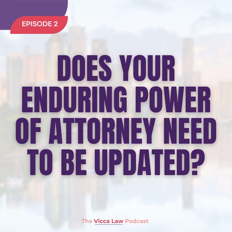 Artwork for podcast The Vicca Law Podcast: Protecting Legacies. Resolving Conflicts.