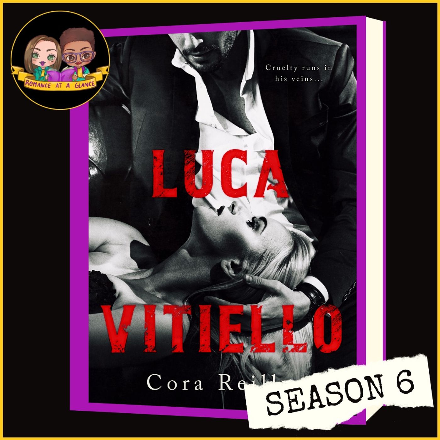 Mobster finale to Dark Romance Season | Luca Vitiello by Cora Reilly