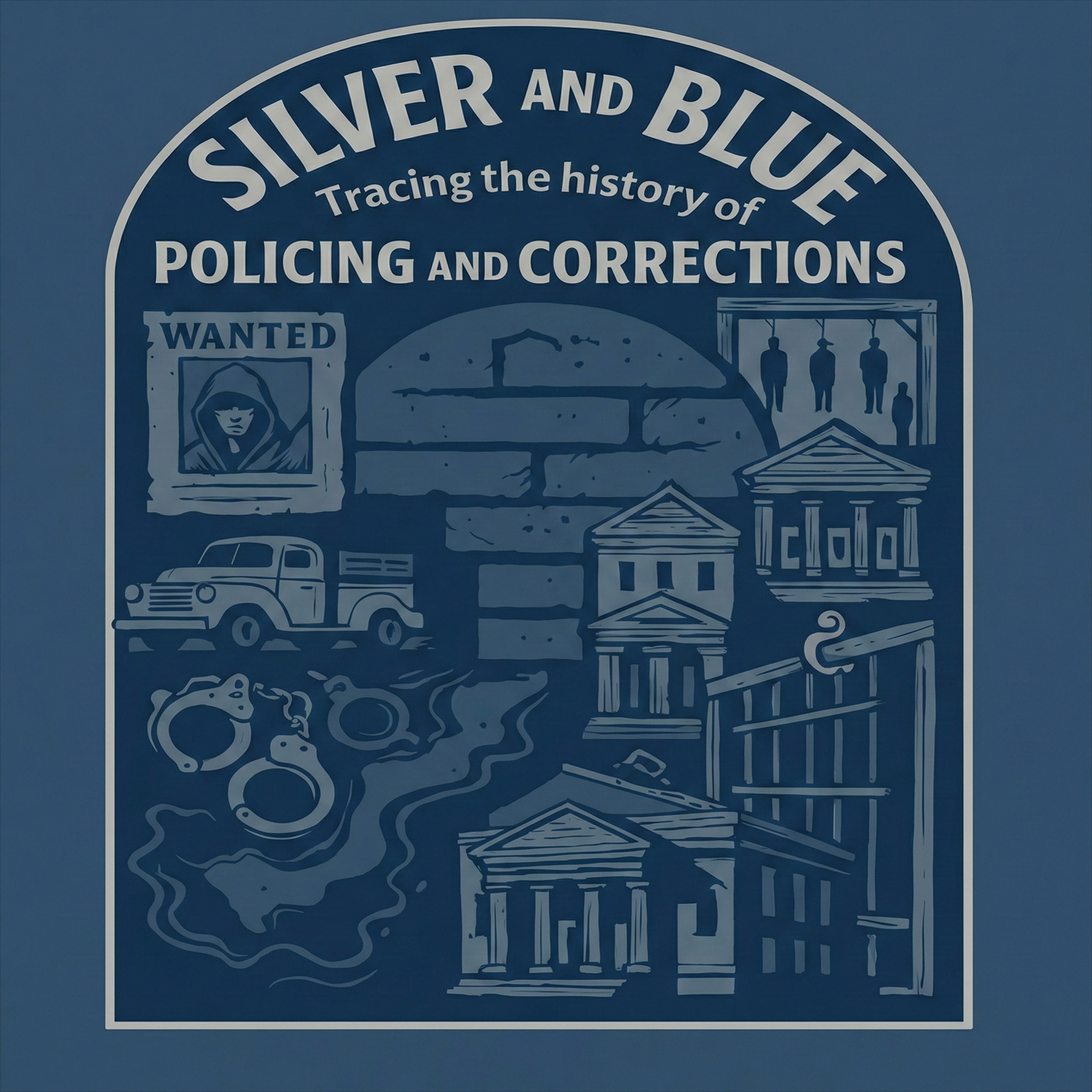 Silver and Blue