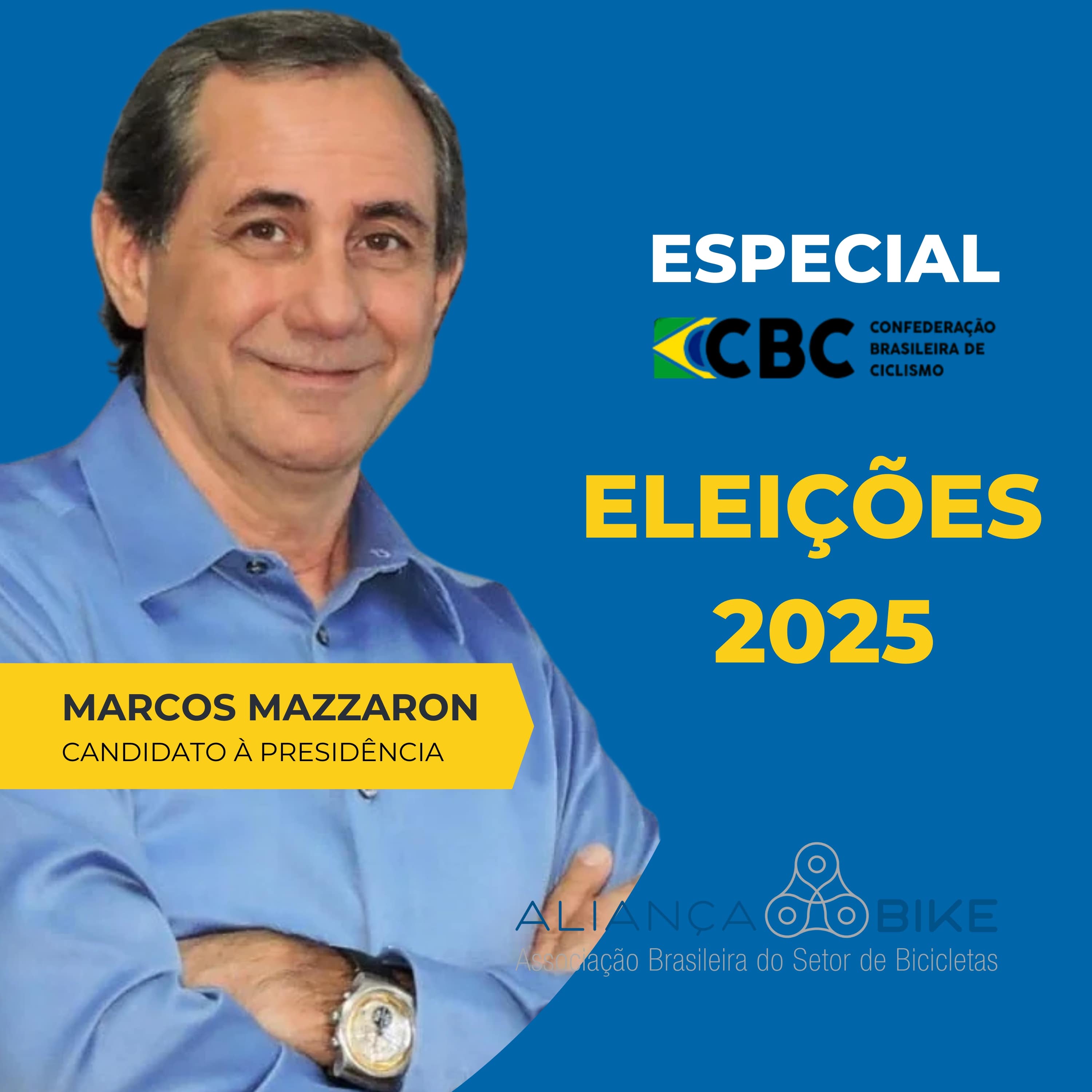 Especial Eleições CBC: Marcos Mazzaron Especial Eleições CBC: Marcos Mazzaron