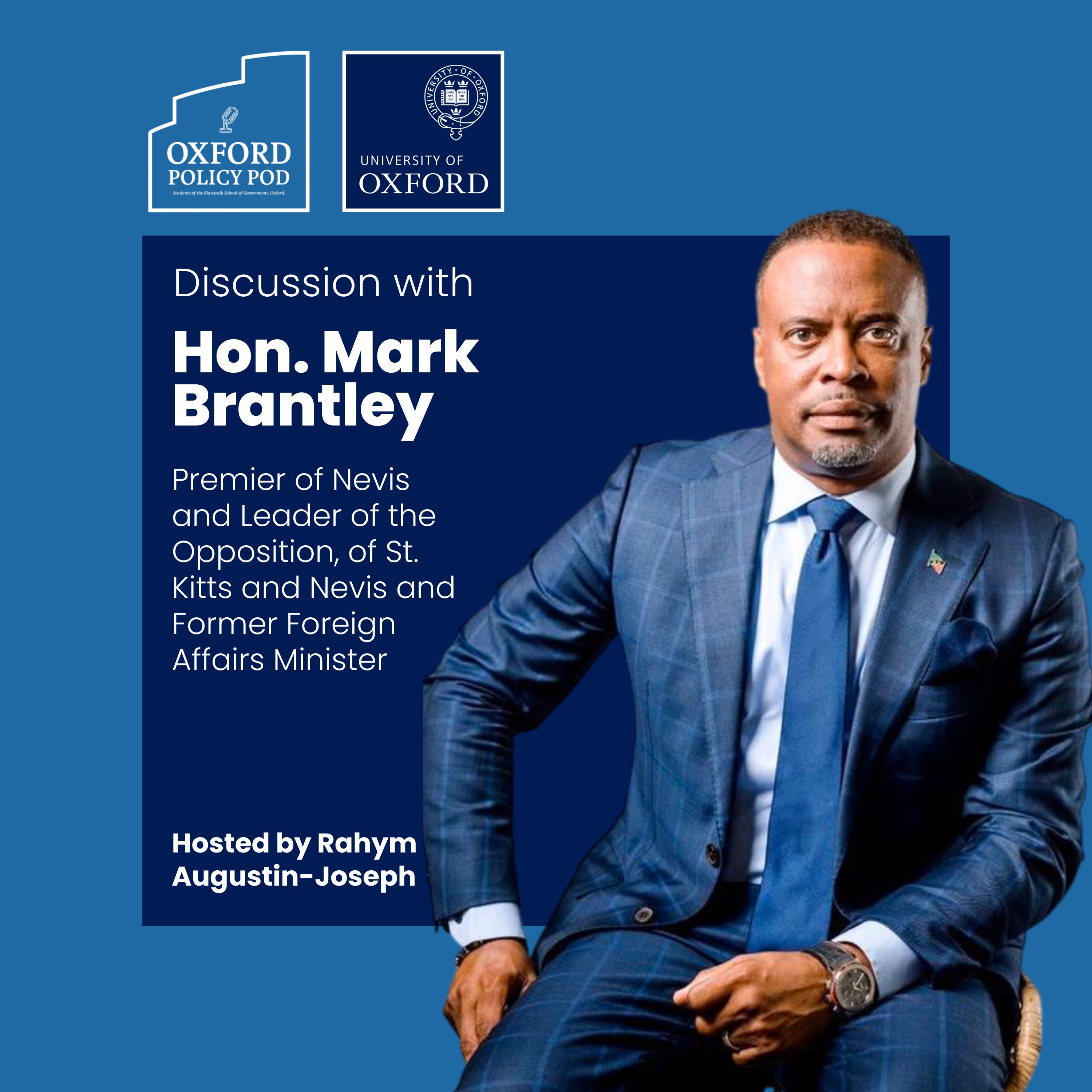 Between Giants: How Small Caribbean States Can Respond to Global Shocks | Hon. Mark Brantley