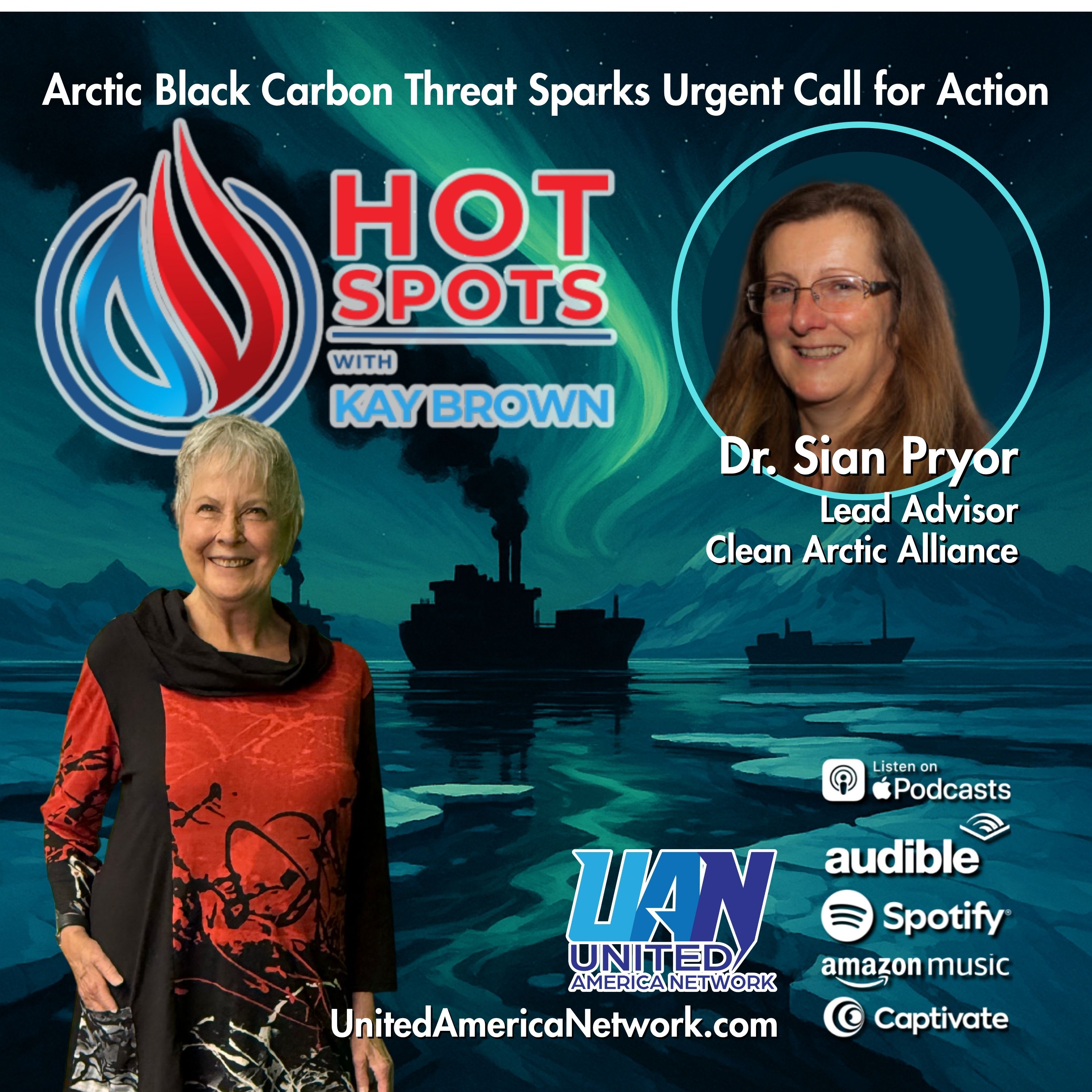 Dr. Sian Prior | Arctic Black Carbon Threat Sparks Urgent Call for Action episode artwork
