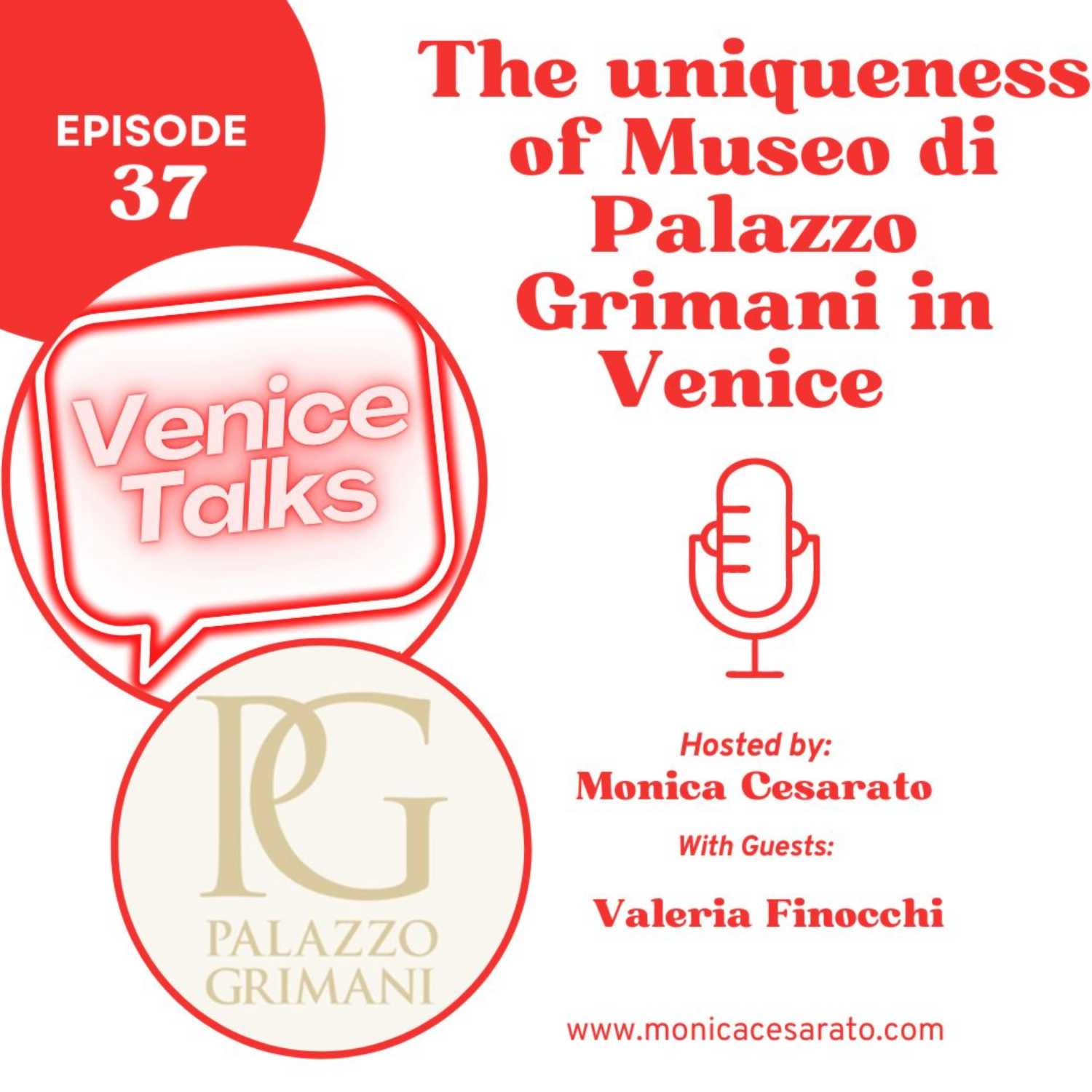 Ep.37 - Glimpses of Grandeur: Exploring the Uniqueness of Museo di Palazzo Grimani in Venice. A chat with Valeria Finocchi, director of Museo di Palazzo Grimani in Venice