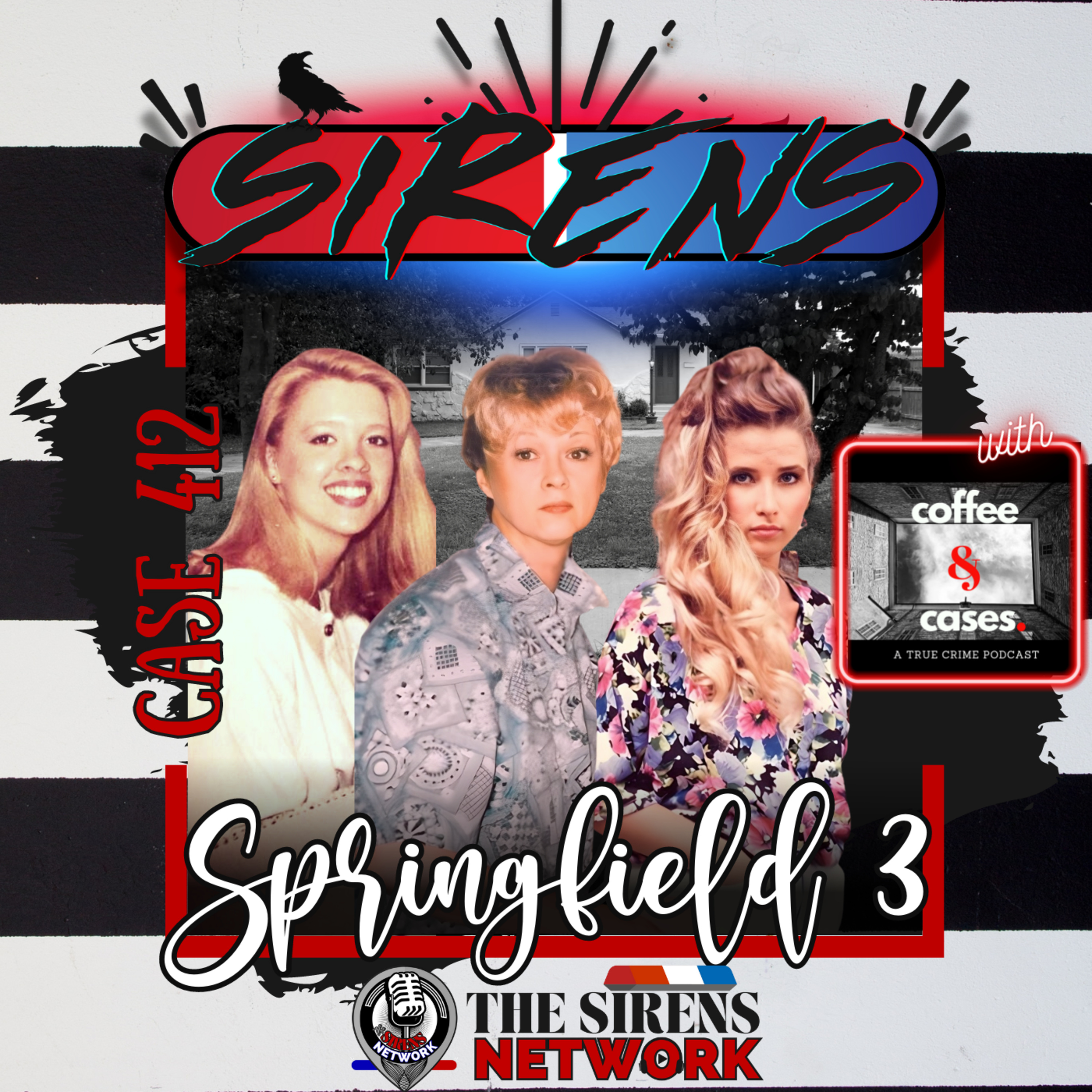 cover of episode The Springfield Three with Coffee & Cases Podcast