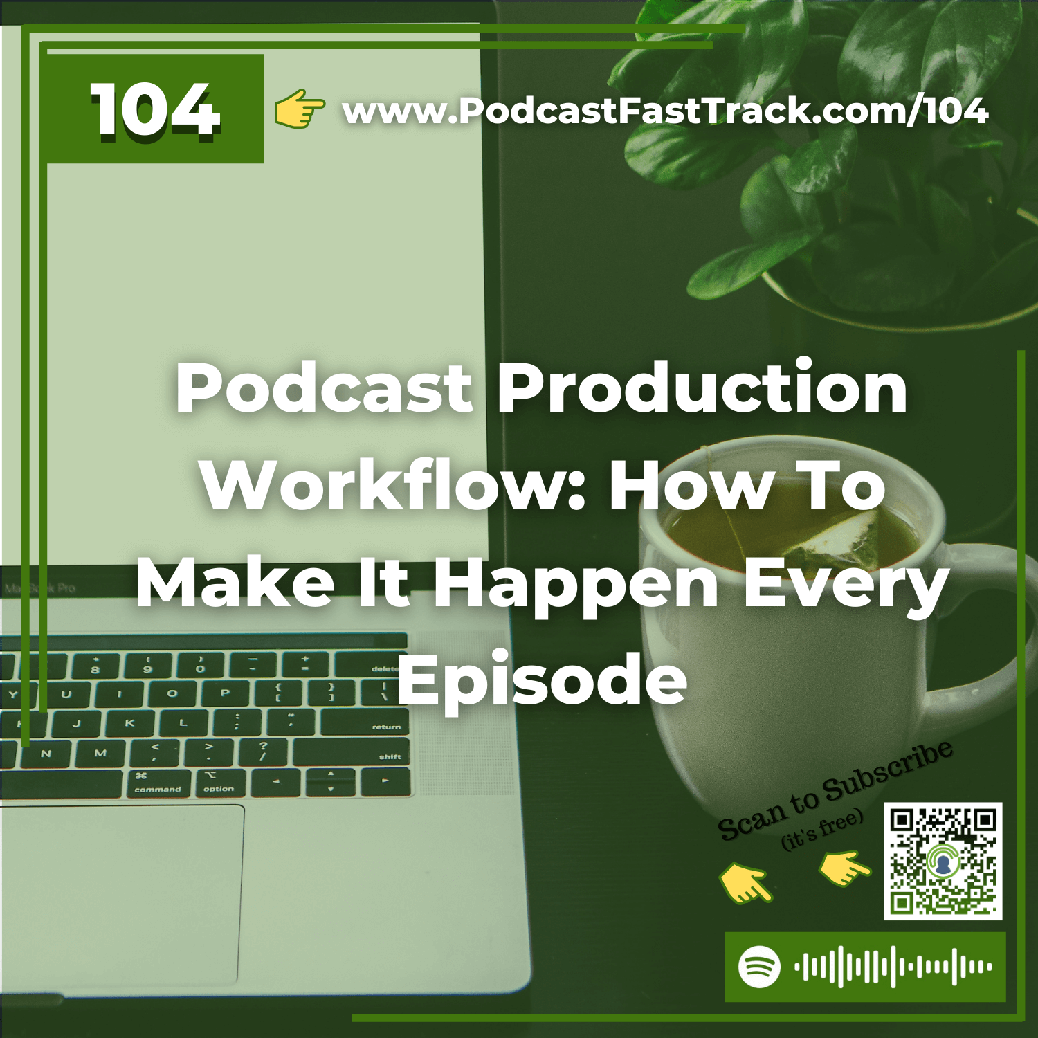 104: Podcast Production Workflow: How To Make It Happen Every Episode